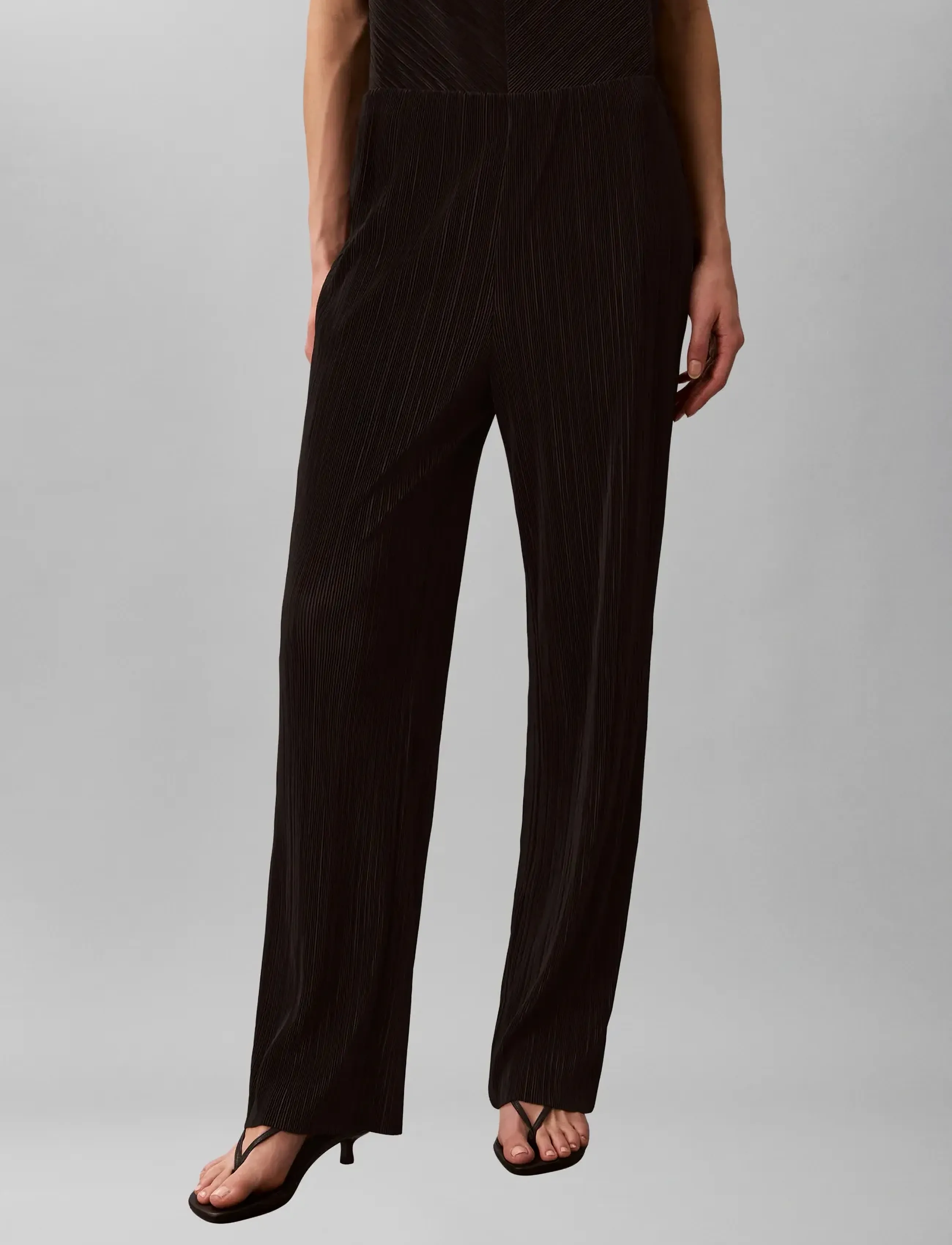 Calvin Klein Plisse Pull On Pant mjukisbyxor dam – bild 3