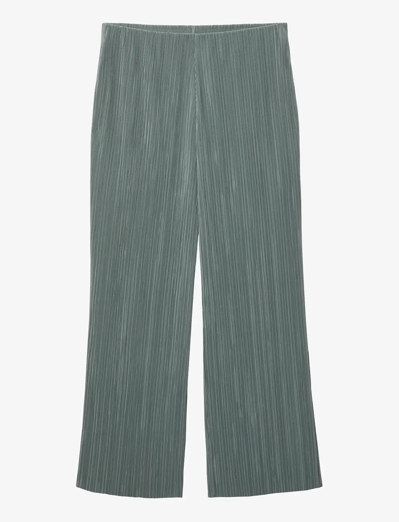 Calvin Klein - Plisse Pull On Pant - bukser med lige ben - shadow - 1