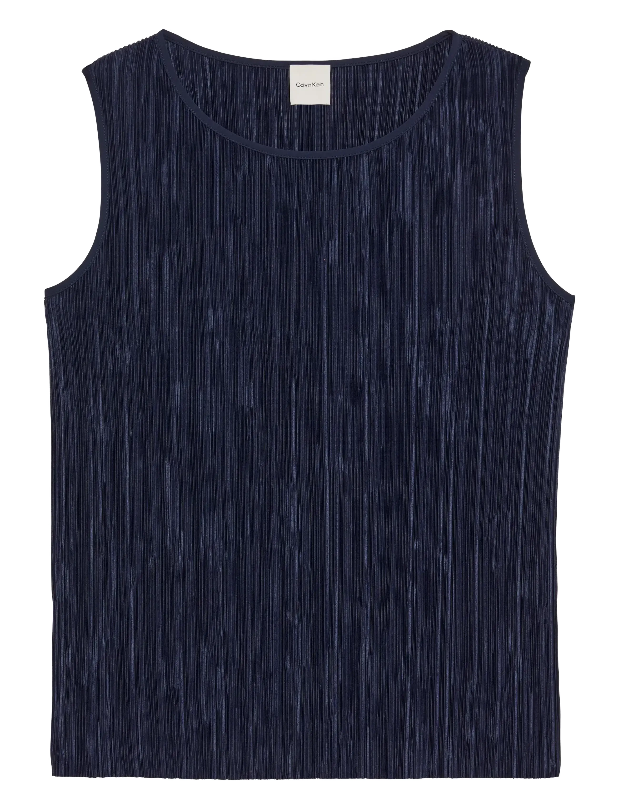 Calvin Klein Plisse SL Tank - Kampanj - SKY CAPTAIN / navy