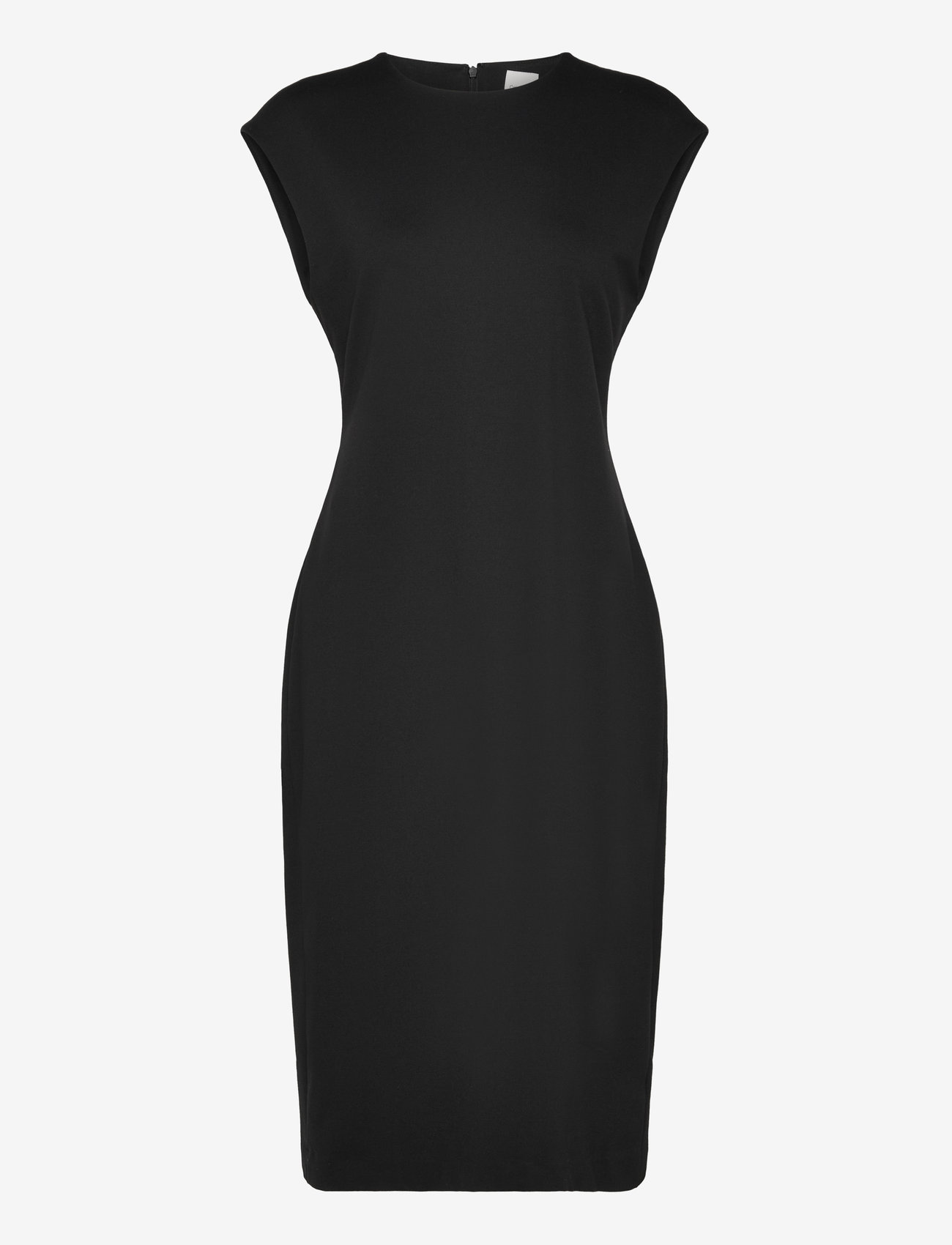 Calvin Klein - Ponte Straight Shift Dress - kokteilkjólar - black - 1