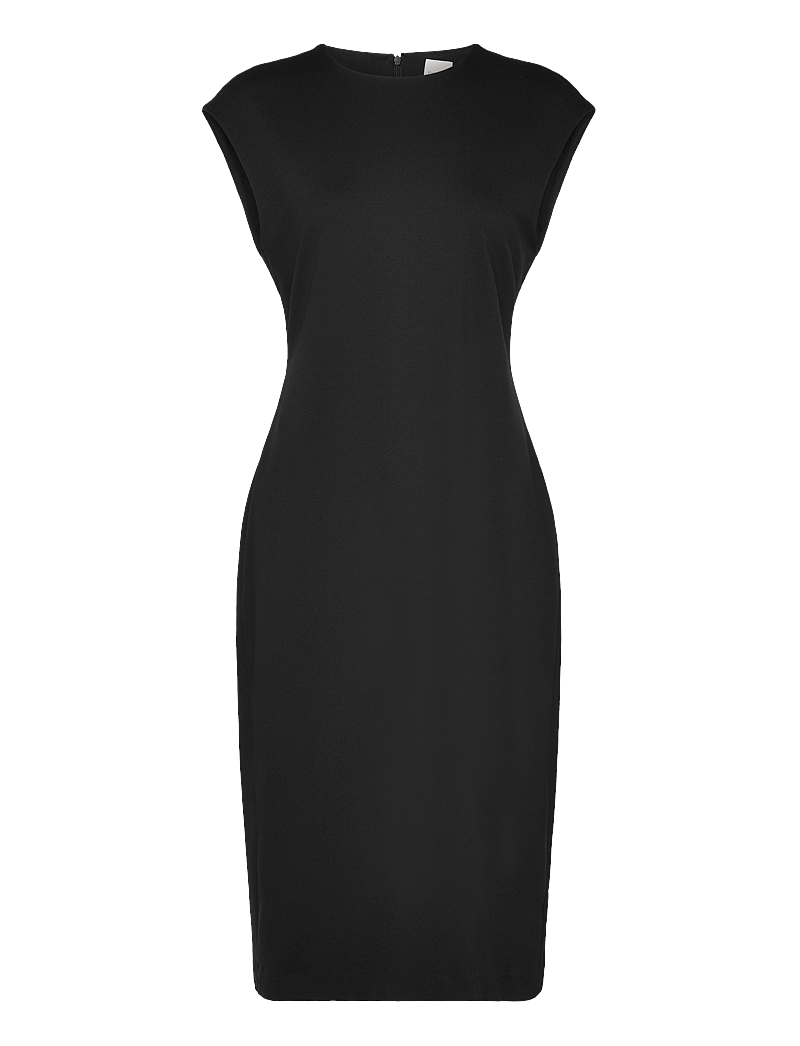 Calvin Klein - Ponte Straight Shift Dress - kokteilkjólar - black - 1