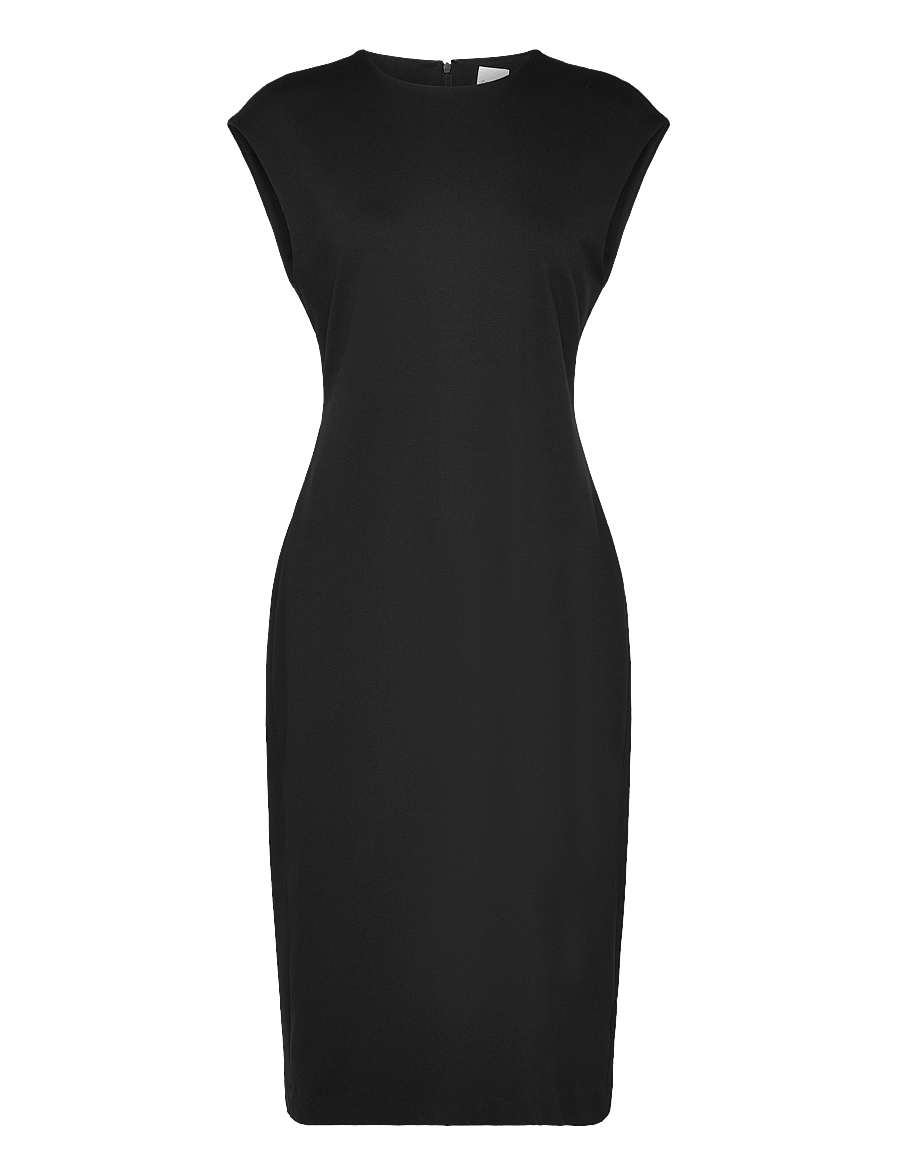 Calvin Klein - Ponte Straight Shift Dress - kokteiļkleitas - black - 1