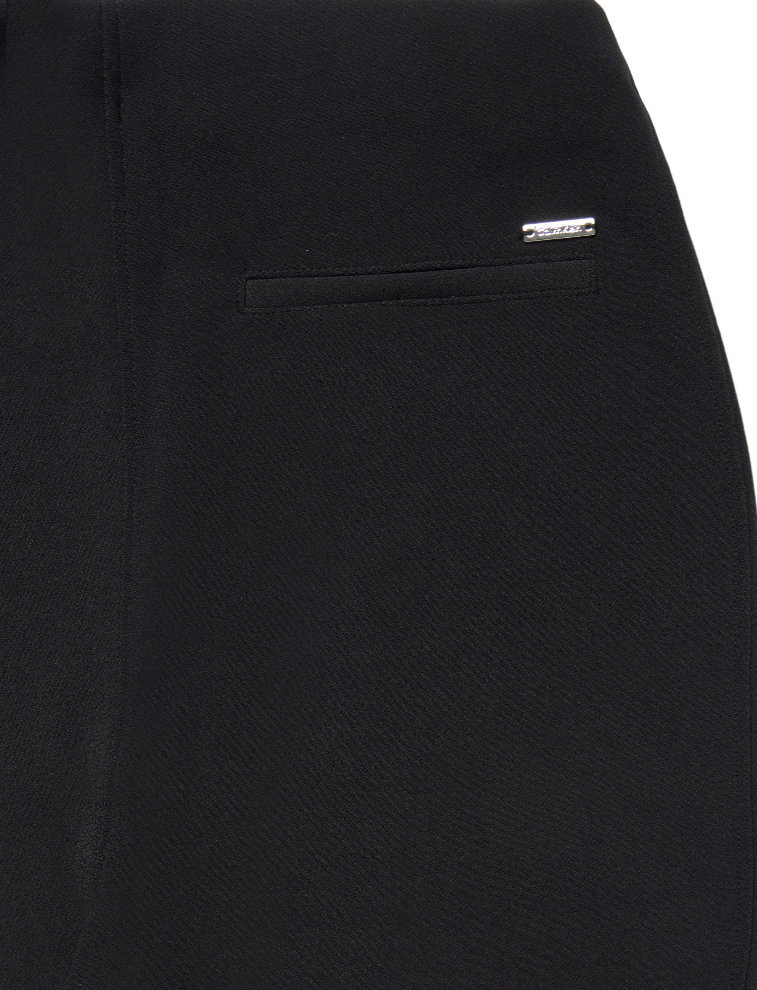 Calvin Klein - Tailored Knit Pull On Flare Pant - black - 2