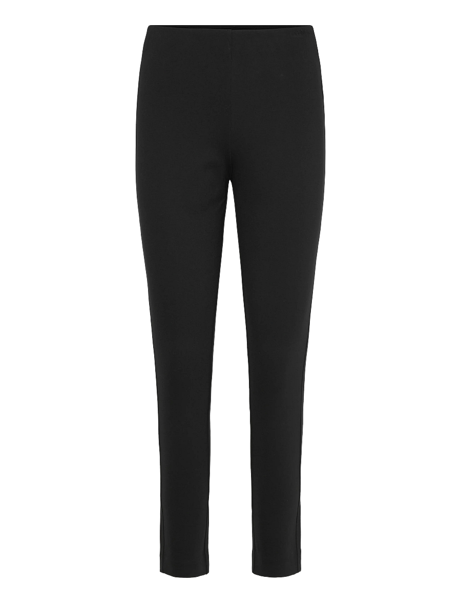 Calvin Klein - PONTE PULL ON SKINNY - bukser med smalle ben - black - 1