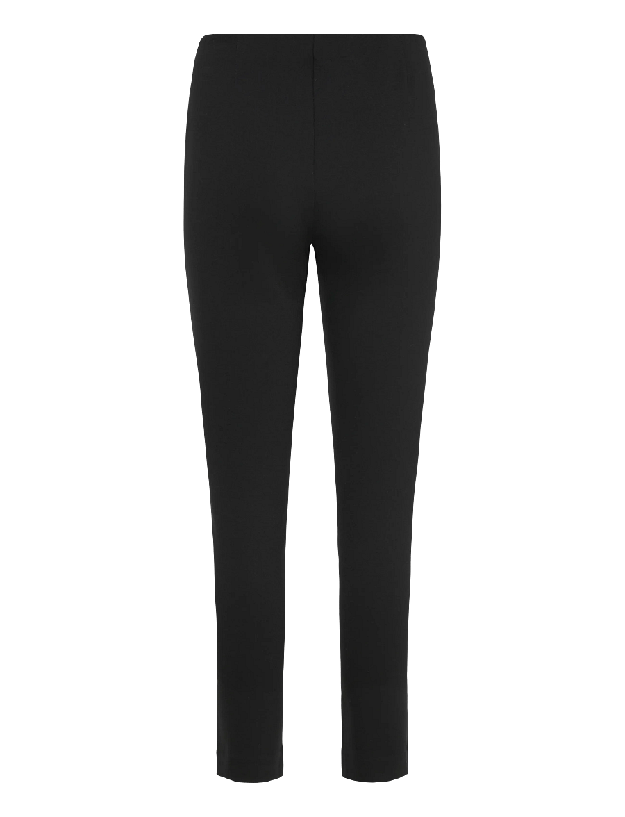 Calvin Klein - PONTE PULL ON SKINNY - bukser med smalle ben - black - 2