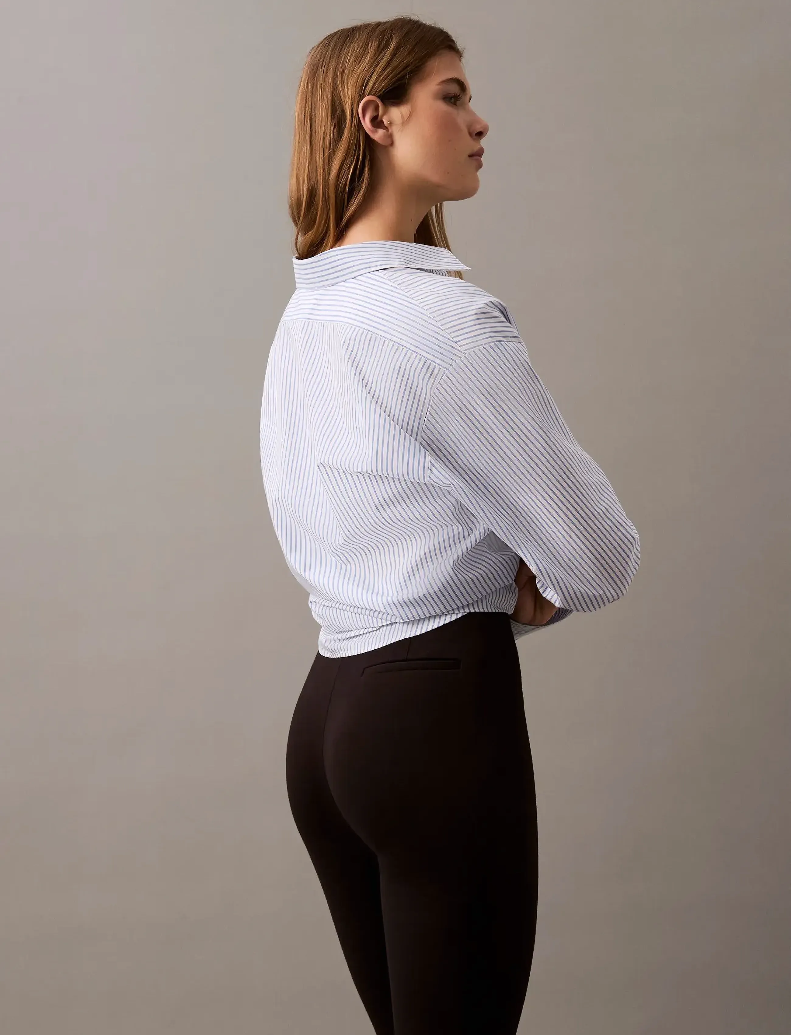 Calvin Klein - PONTE PULL ON SKINNY - black - 3