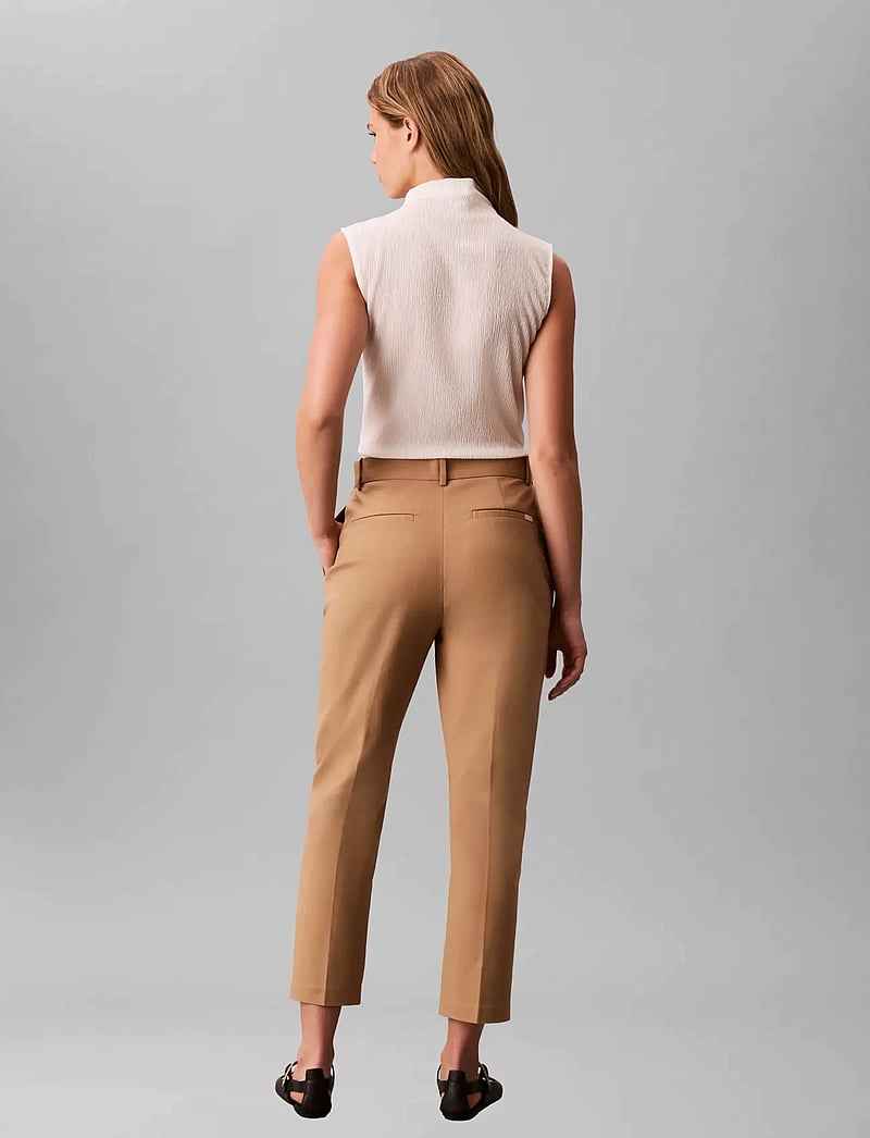 Calvin Klein - STRAIGHT LEG STRETCH CHINO PANT - formell - tigers eye - 2