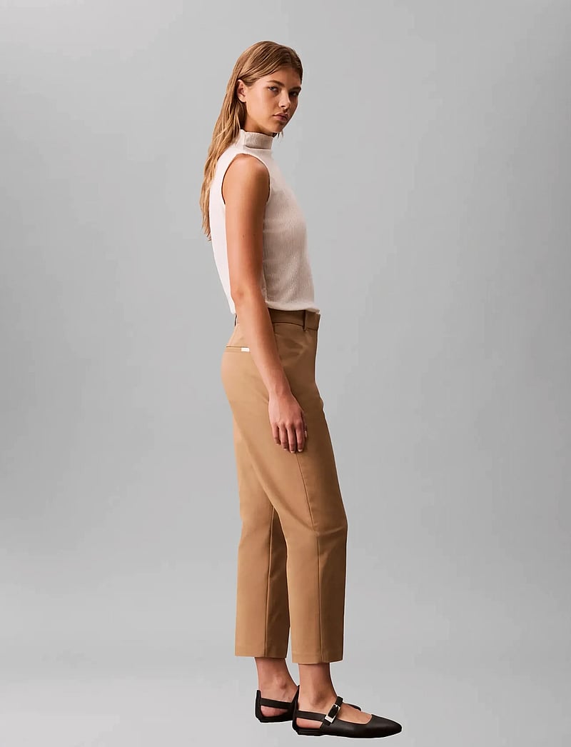 Calvin Klein - STRAIGHT LEG STRETCH CHINO PANT - formell - tigers eye - 3