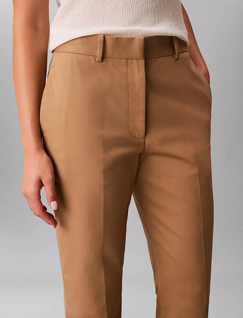 Calvin Klein - STRAIGHT LEG STRETCH CHINO PANT - formell - tigers eye - 4