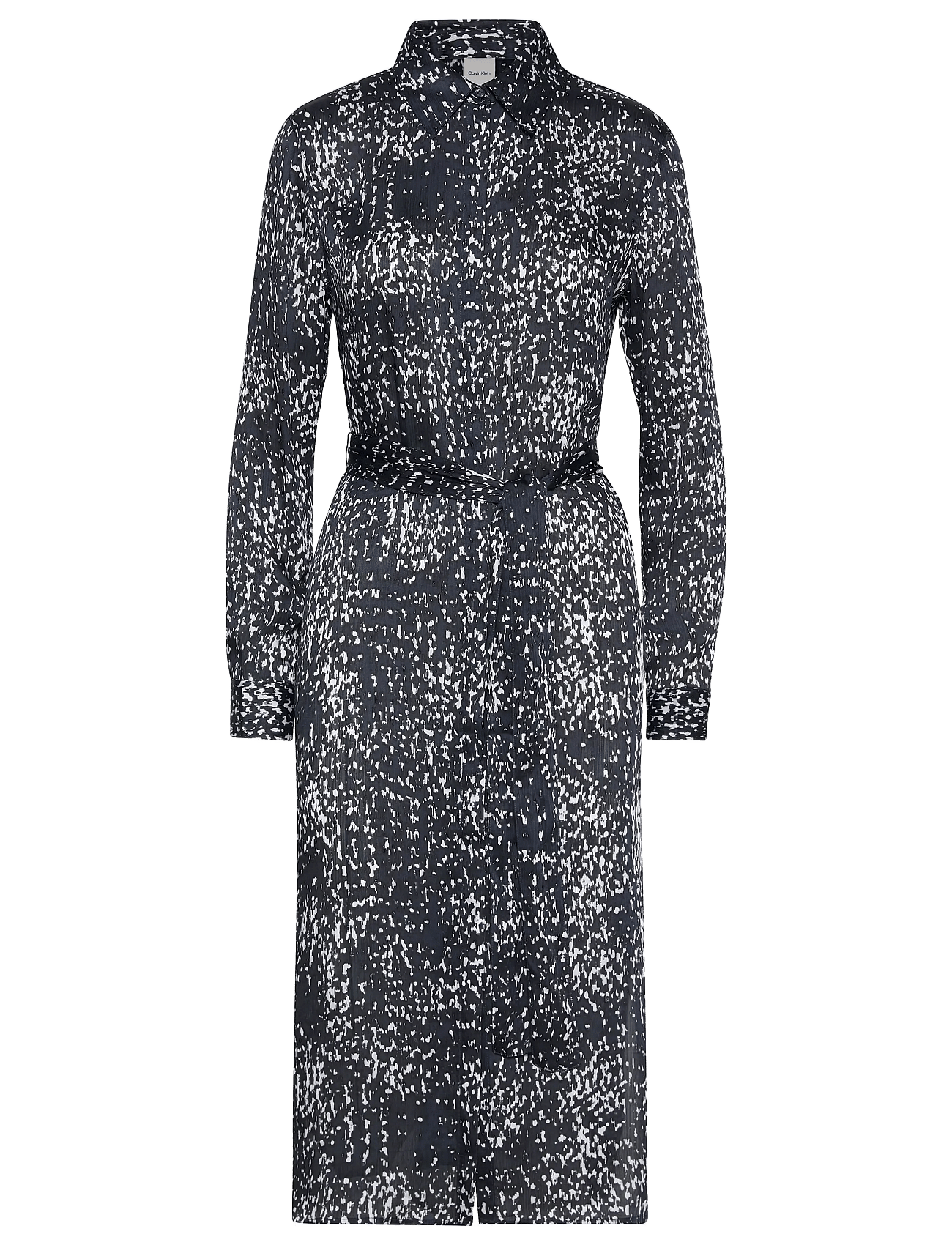 Calvin Klein - Printed Textured Satin