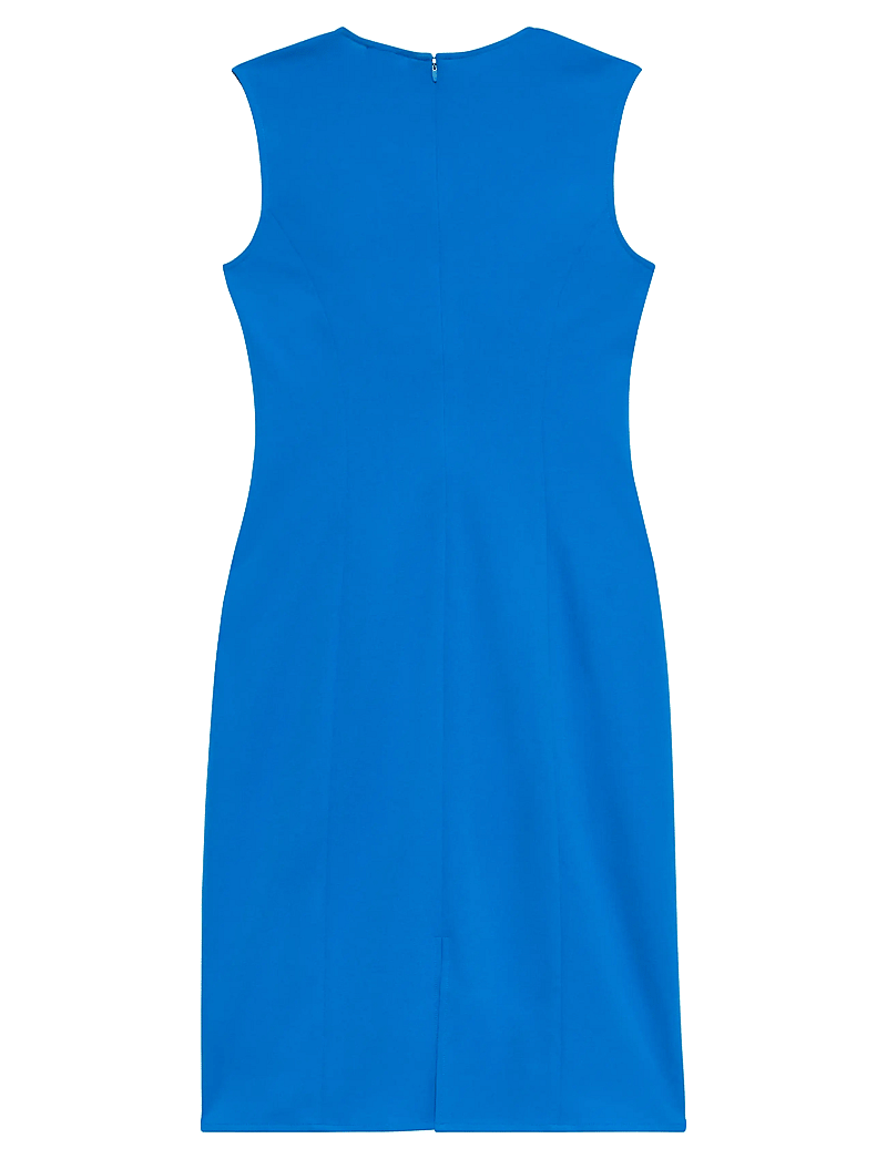 Calvin Klein - Scuba Fitted Knee Length Dress - cocktailkjoler - cobalt blue - 2