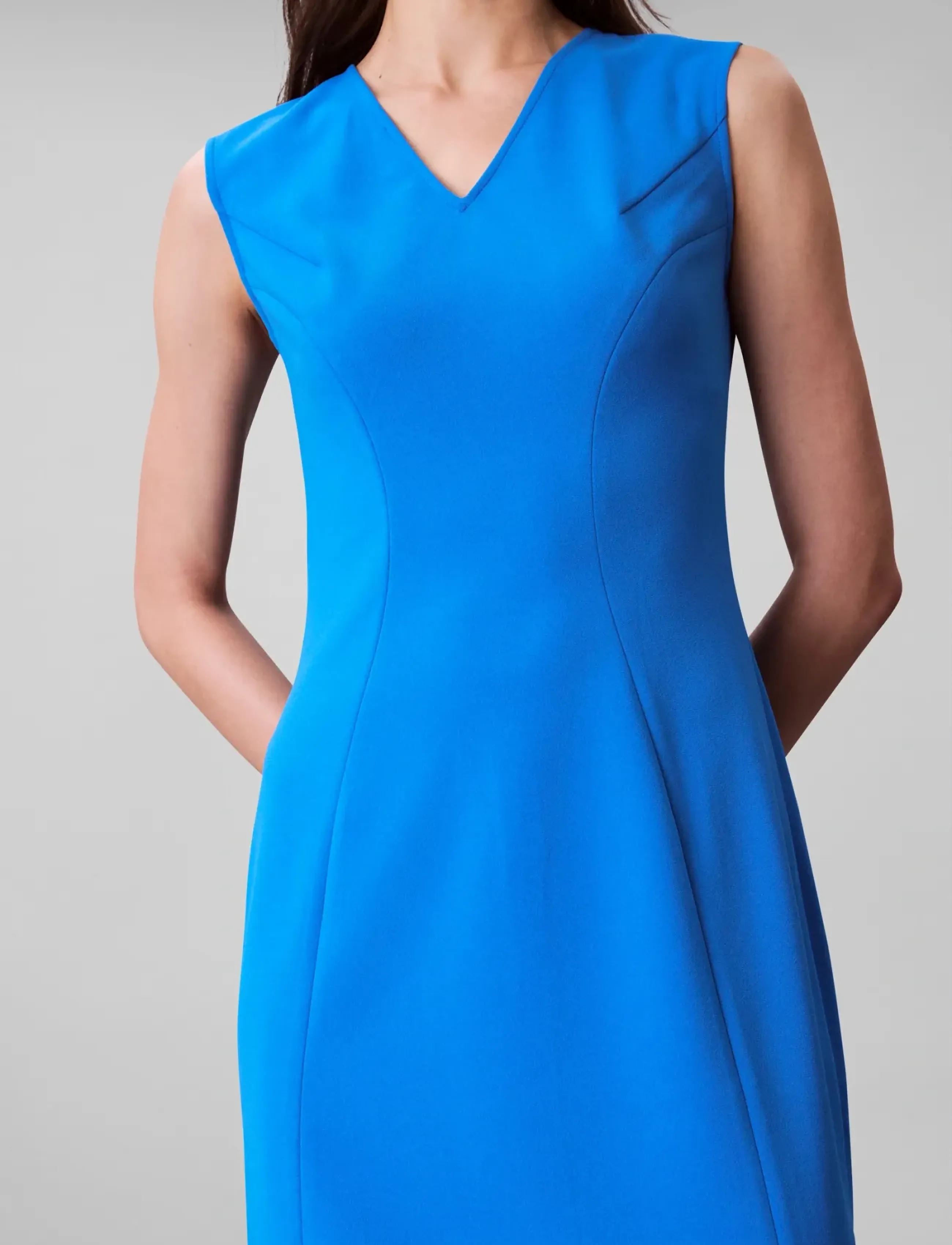 cotton on striped dress Donna Karan Weekend Women's Collared Button-Front - Nightfall/White 240614_further_sale_40% from the runway to Dylan Navy One-Shoulder Stretch Set Option:Dress + Crown + Wand