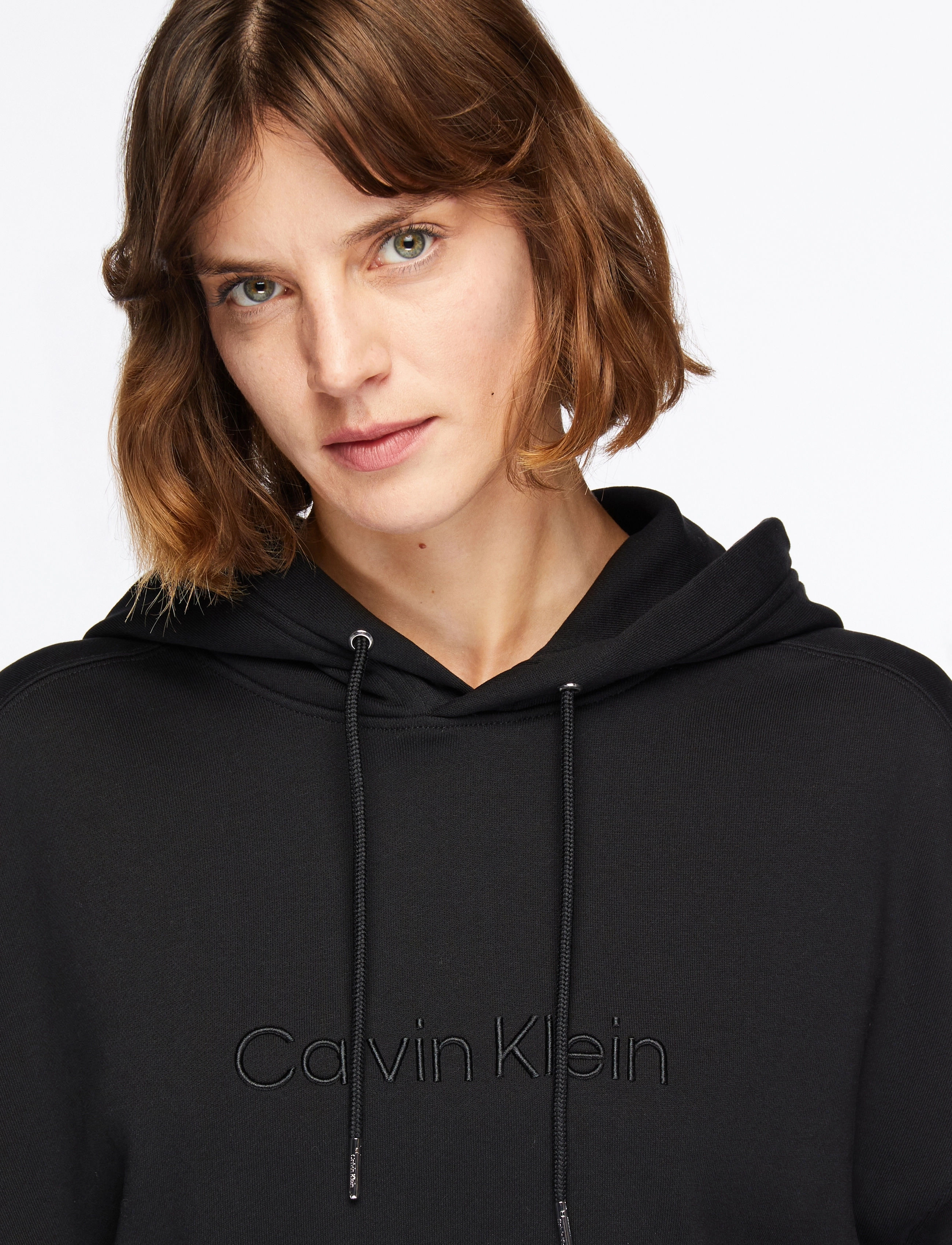 Calvin Klein A - Logo Emb French Terry Po Hood hoodies dam – bild 7