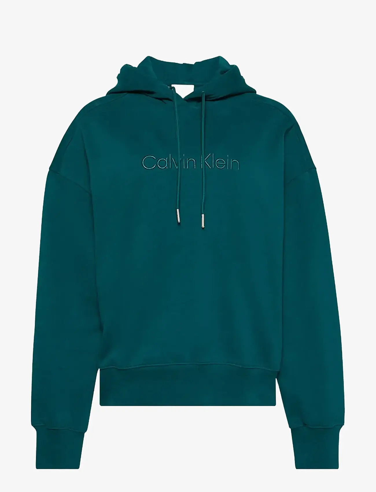 Calvin Klein - A- Logo Emb French Terry PO Hood - hoodies - maya blue - 1