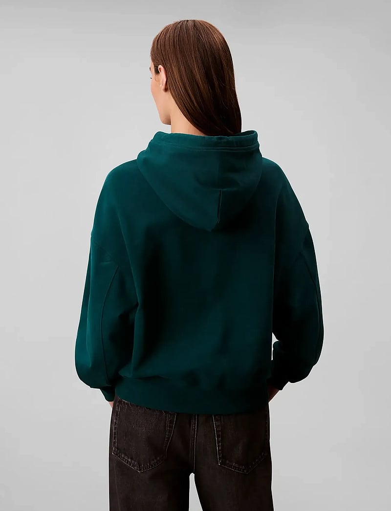 Calvin Klein - A- Logo Emb French Terry PO Hood - kapuzenpullover - maya blue - 5