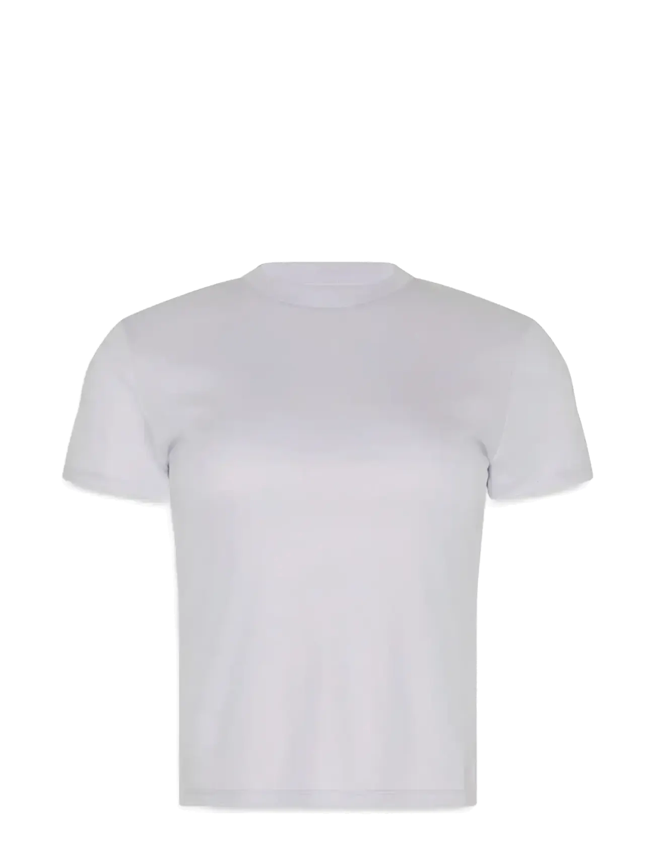 Calvin Klein SS SUPIMA CREWNECK - T-särgid ja alussärgid - LACEY LILAC / white