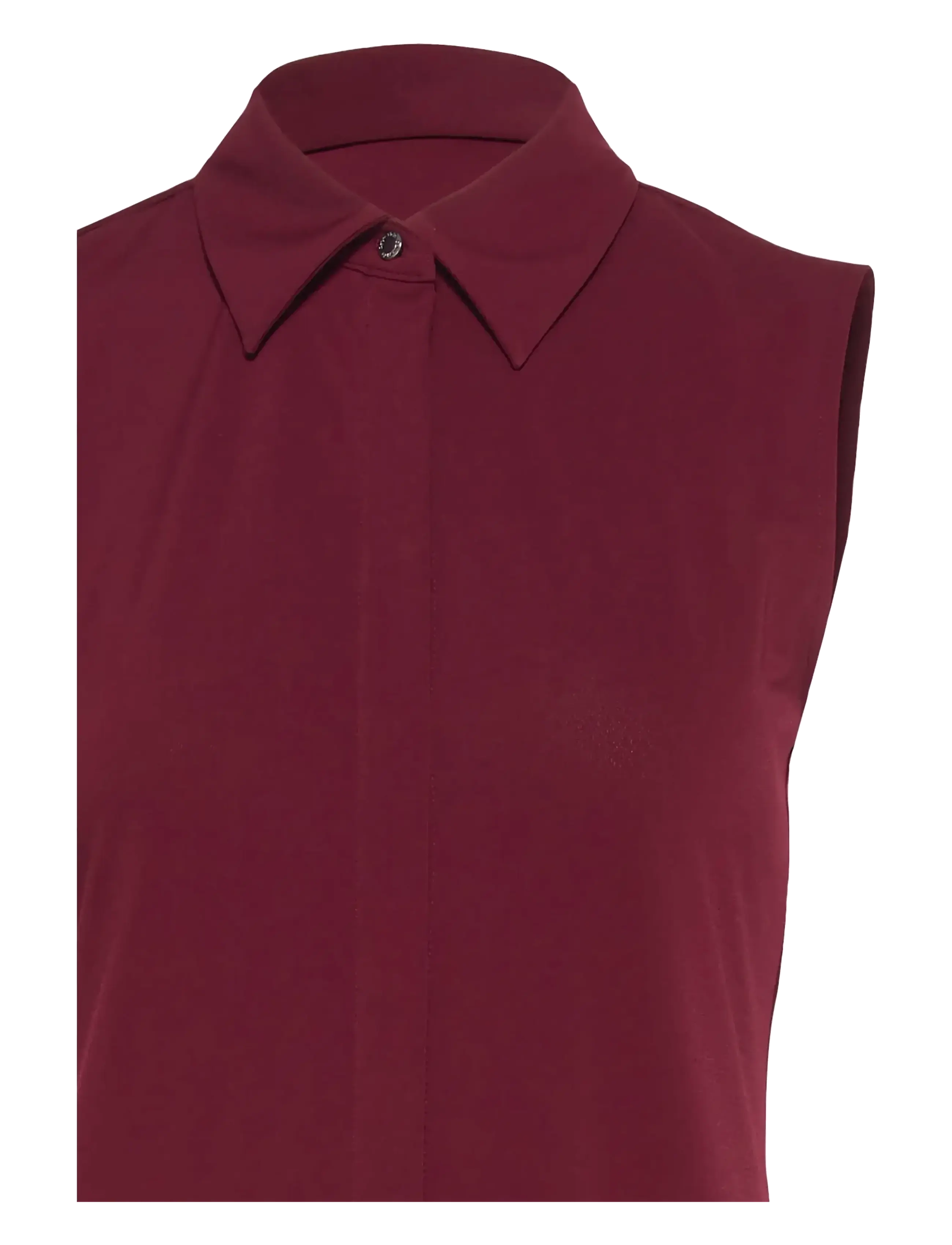 Calvin Klein - SL CREPE JERSEY MIDI POLO DRESS - skjortekjoler - deep rouge - 3