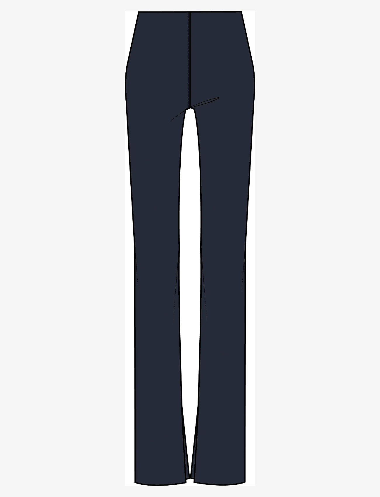 Calvin Klein - EU STRETCH CREPE STRAIGHT PANT - formell - dark sapphire - 1
