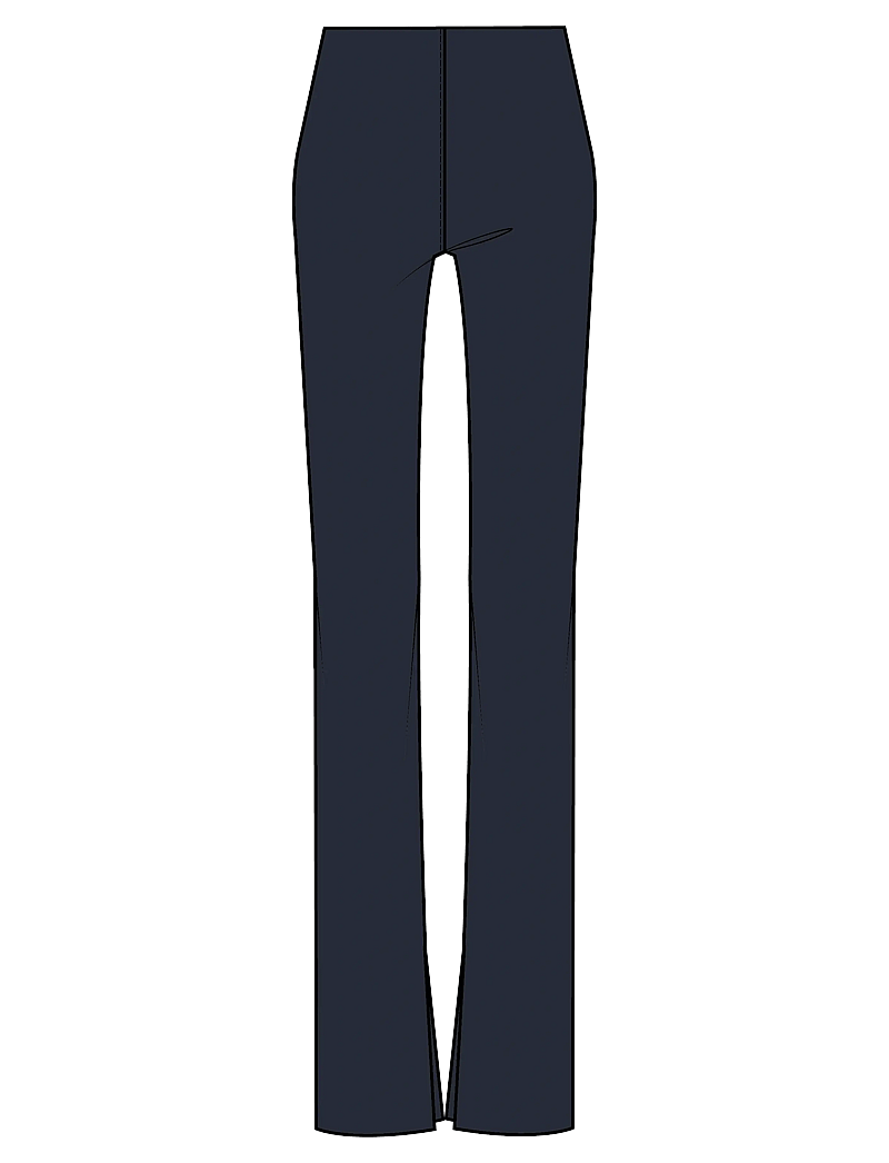 Calvin Klein - EU STRETCH CREPE STRAIGHT PANT - formell - dark sapphire - 1