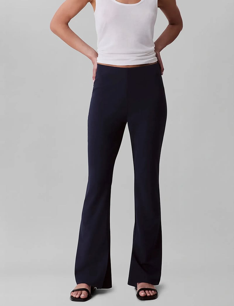 Calvin Klein - EU STRETCH CREPE STRAIGHT PANT - formell - dark sapphire - 2