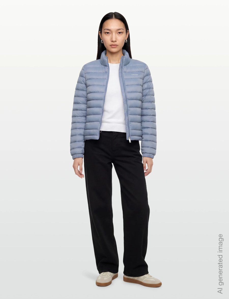 Calvin Klein - ULTRA LIGHTWEIGHT DOWN PUFFER JA - vinterjakker - dusty sailor blue - 0