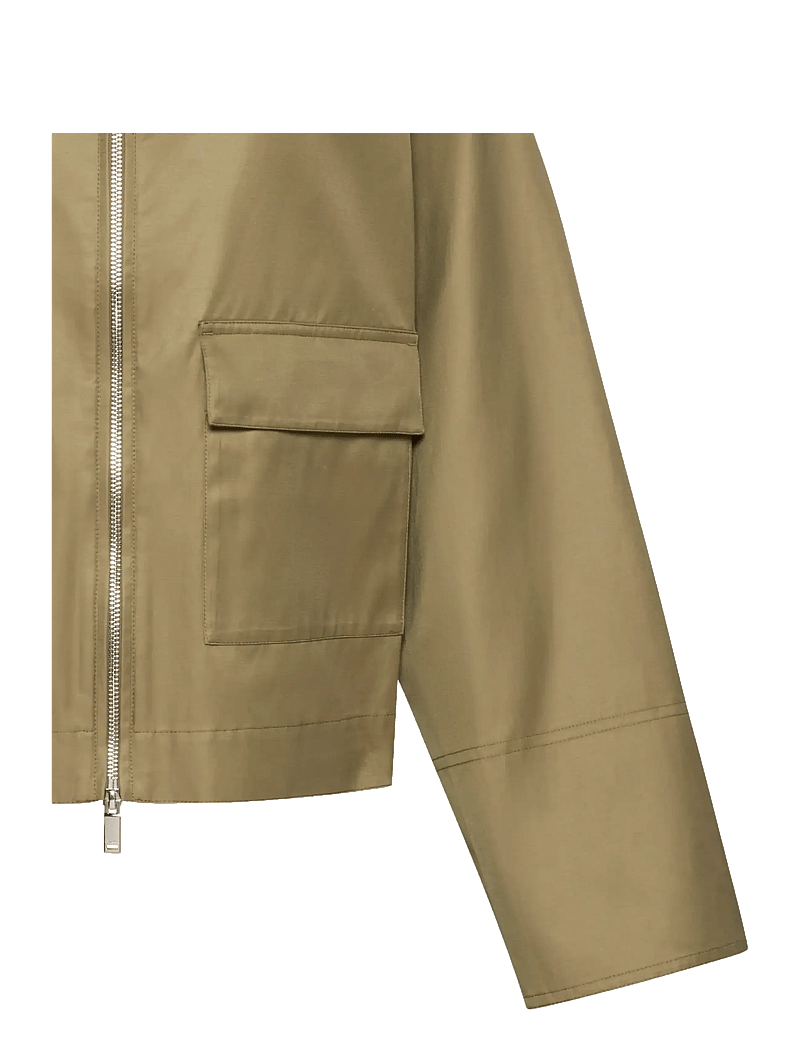 Calvin Klein - SHORT COTTON JACKET - sügisjakid - capers - 3