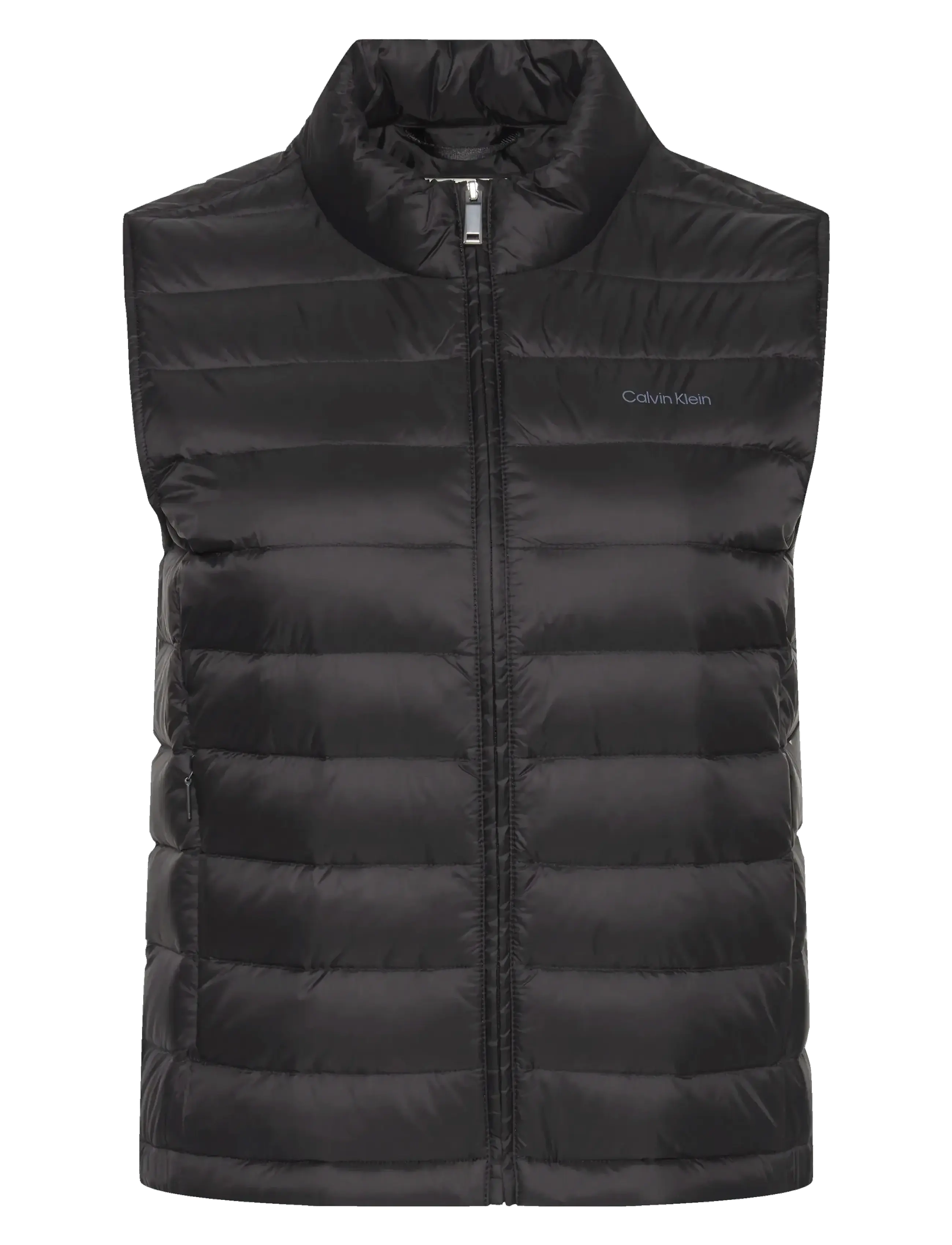 Calvin Klein ULTRA LIGHTWEIGHT DOWN PUFFER VE - Jackor & Kappor - BLACK / black