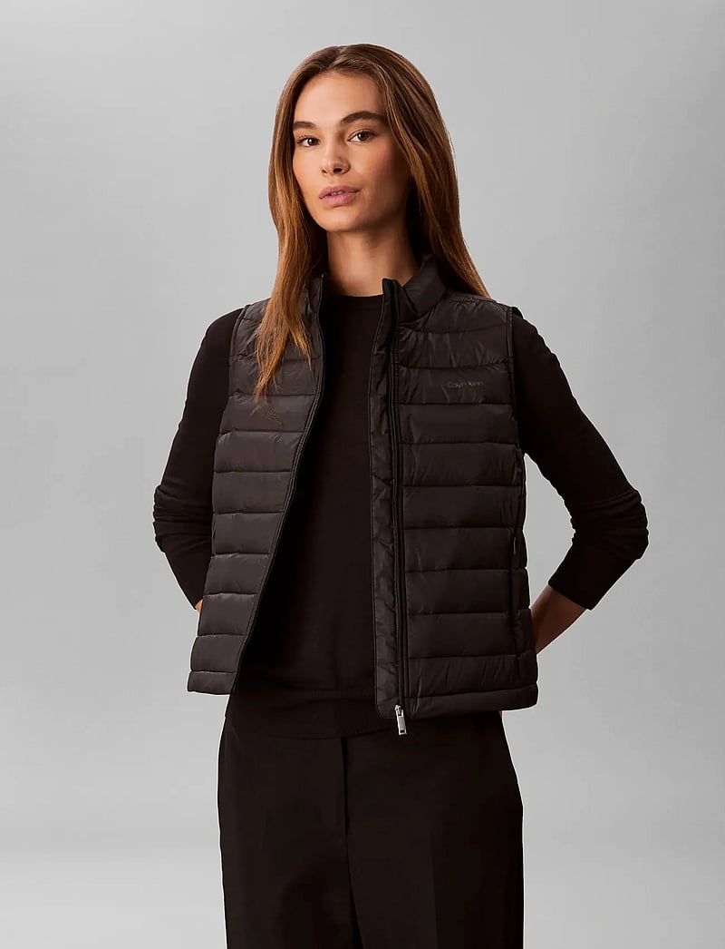 Calvin Klein - ULTRA LIGHTWEIGHT DOWN PUFFER VE - black - 0