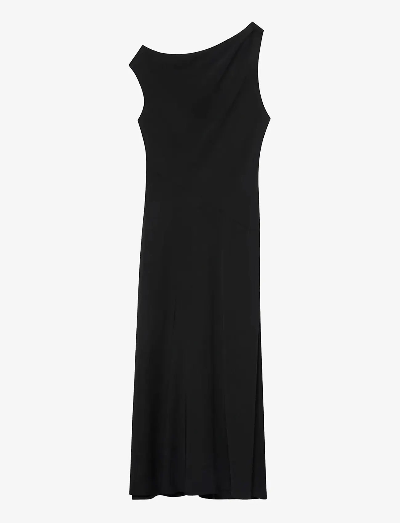 Calvin Klein Crepe One Shoulder Dress – evening dresses – shop