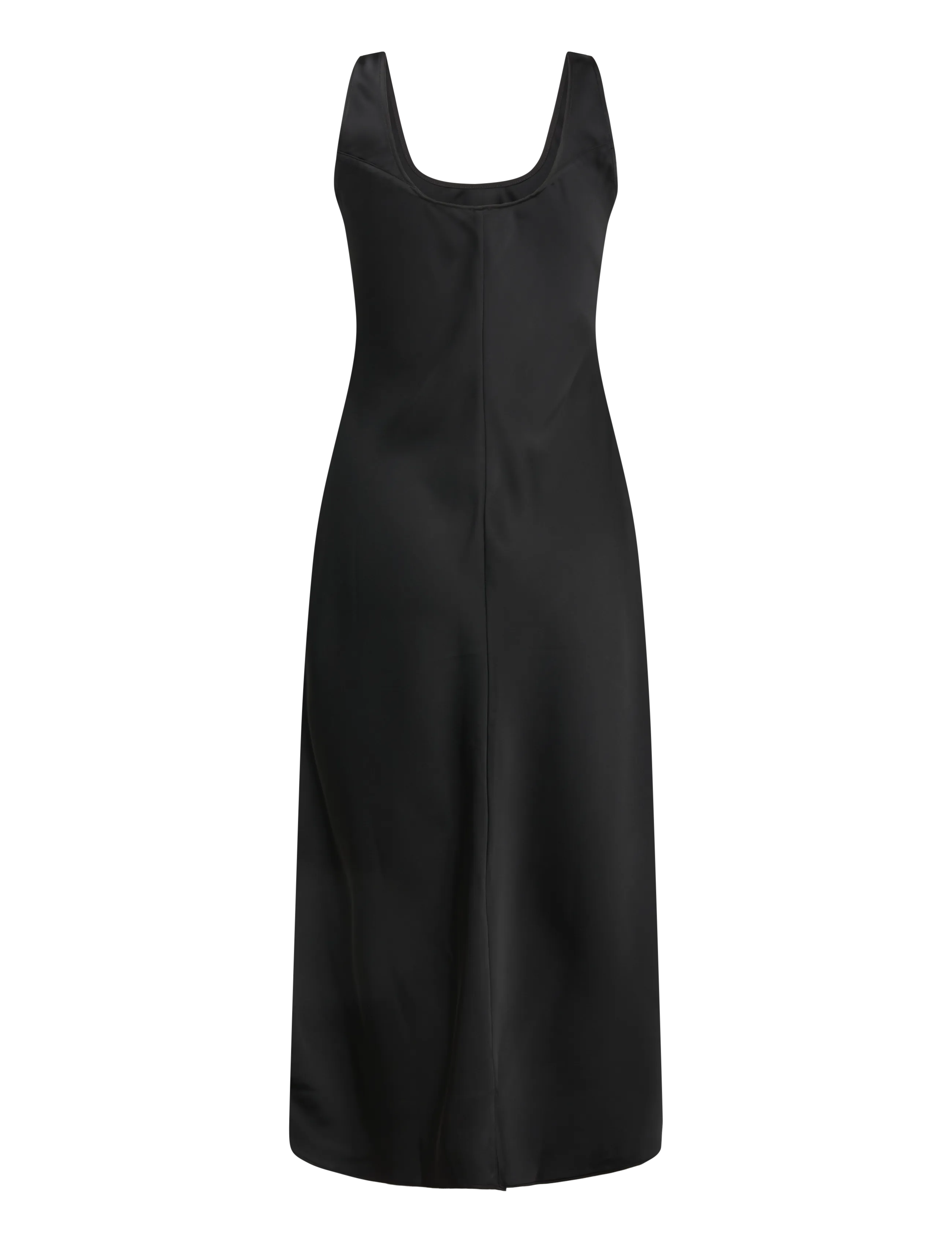 Calvin Klein - Matte Shine Satin Hero Slip Dres - slip dresses - black - 2