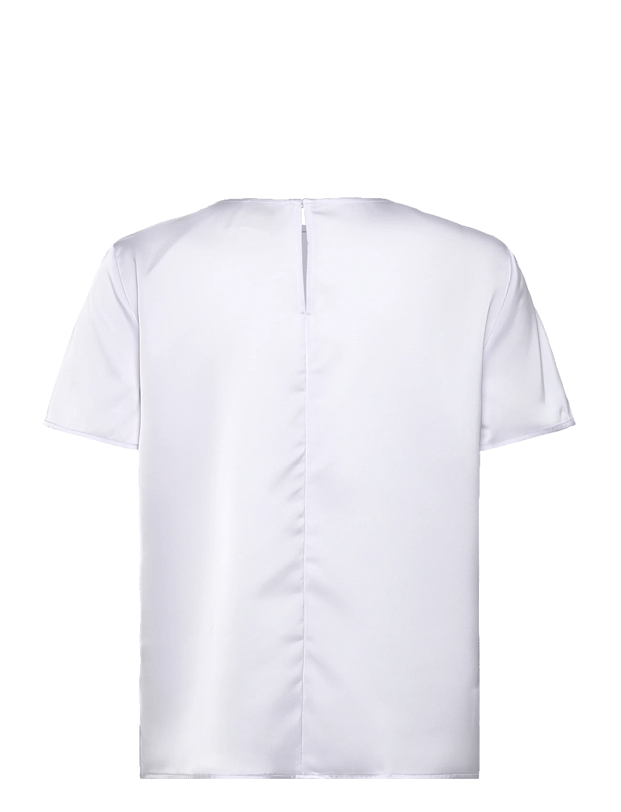 Calvin Klein - Matte Shine Satin SS Shell Top - t-särgid - lacey lilac - 2