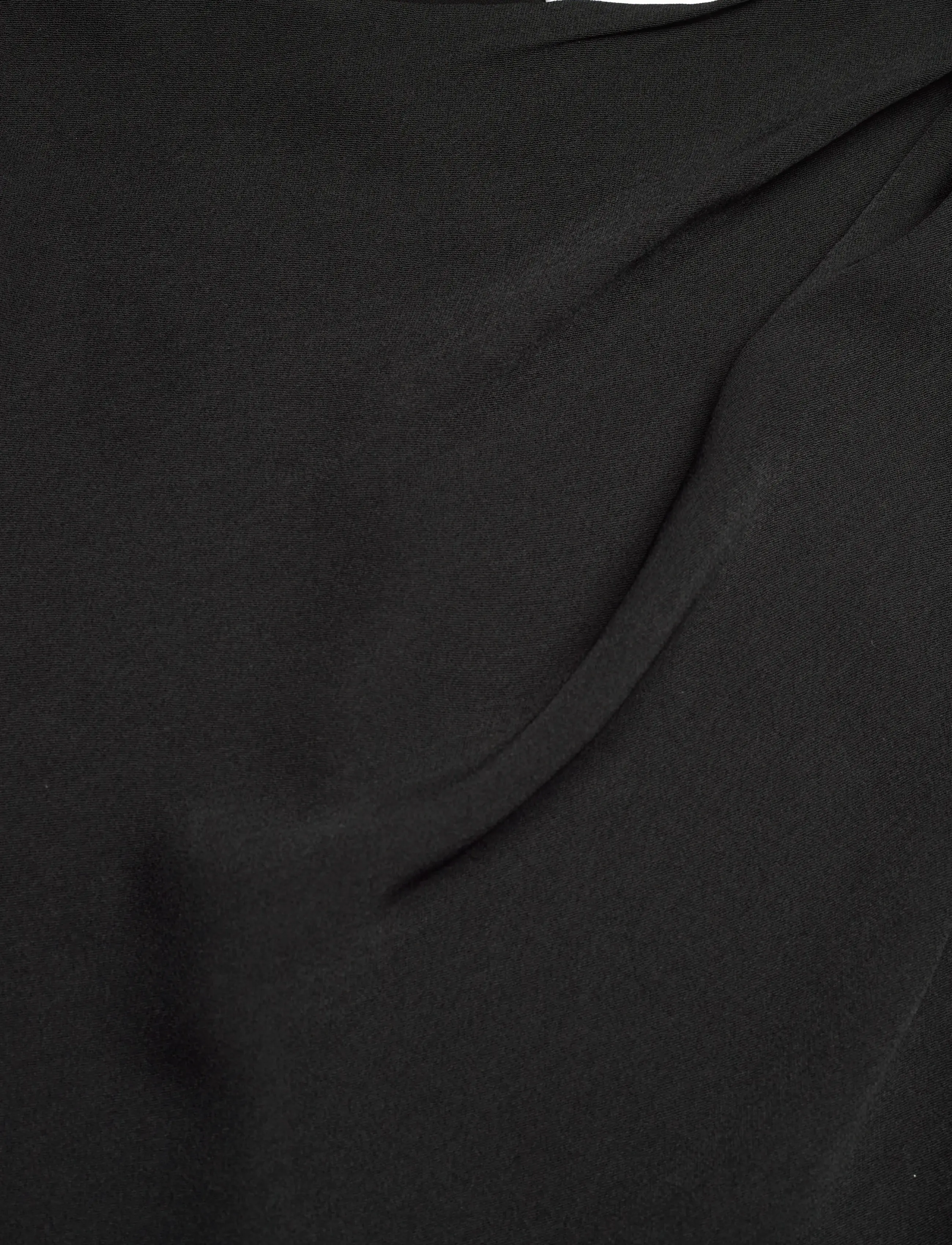 Calvin Klein - Crepe One Shoulder Top - topid ja varrukateta alussärgid - black - 2