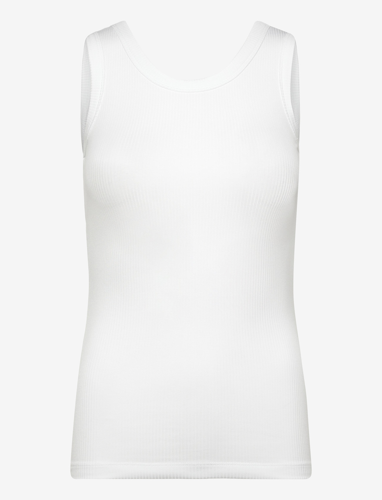 Calvin Klein - A- Modal Rib Tank (essential) - mouwloze tops - brilliant white - 1