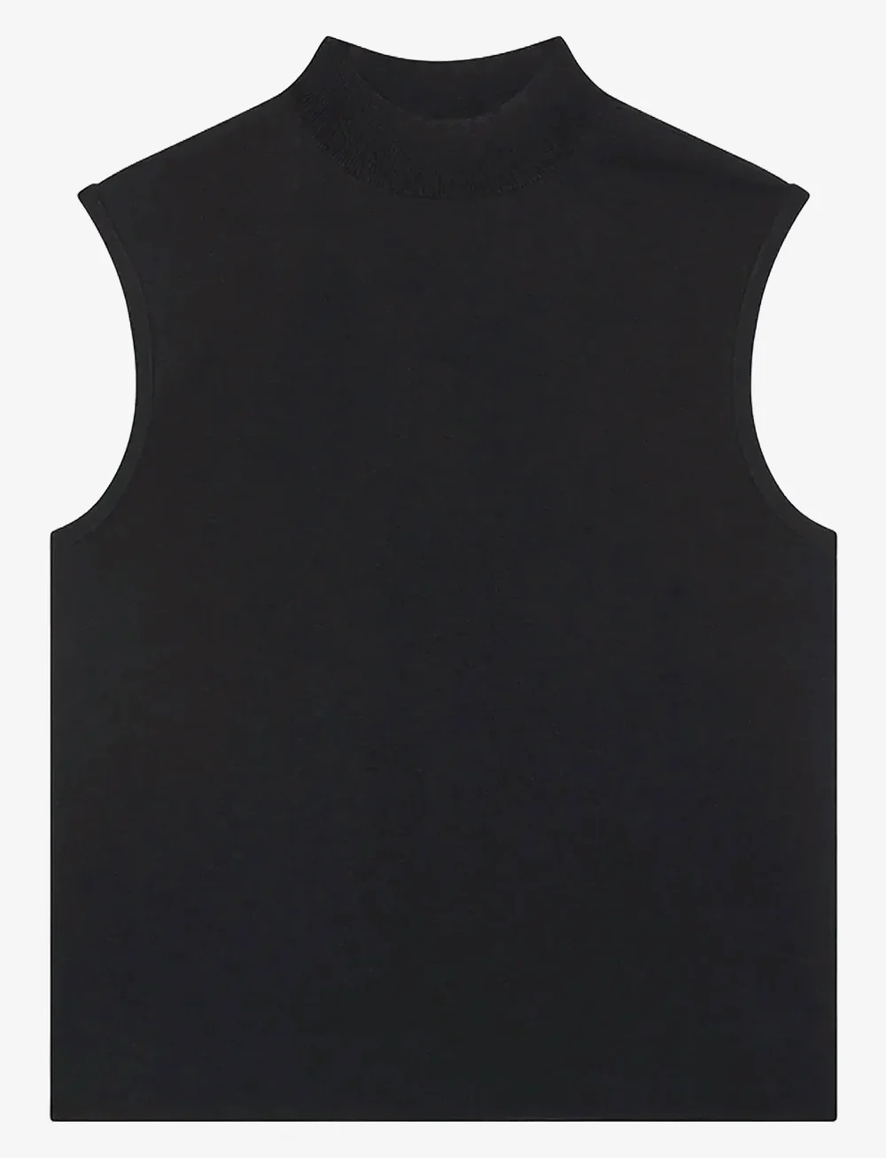 Calvin Klein - Sleeveless Mockneck - topid ja varrukateta alussärgid - black - 1