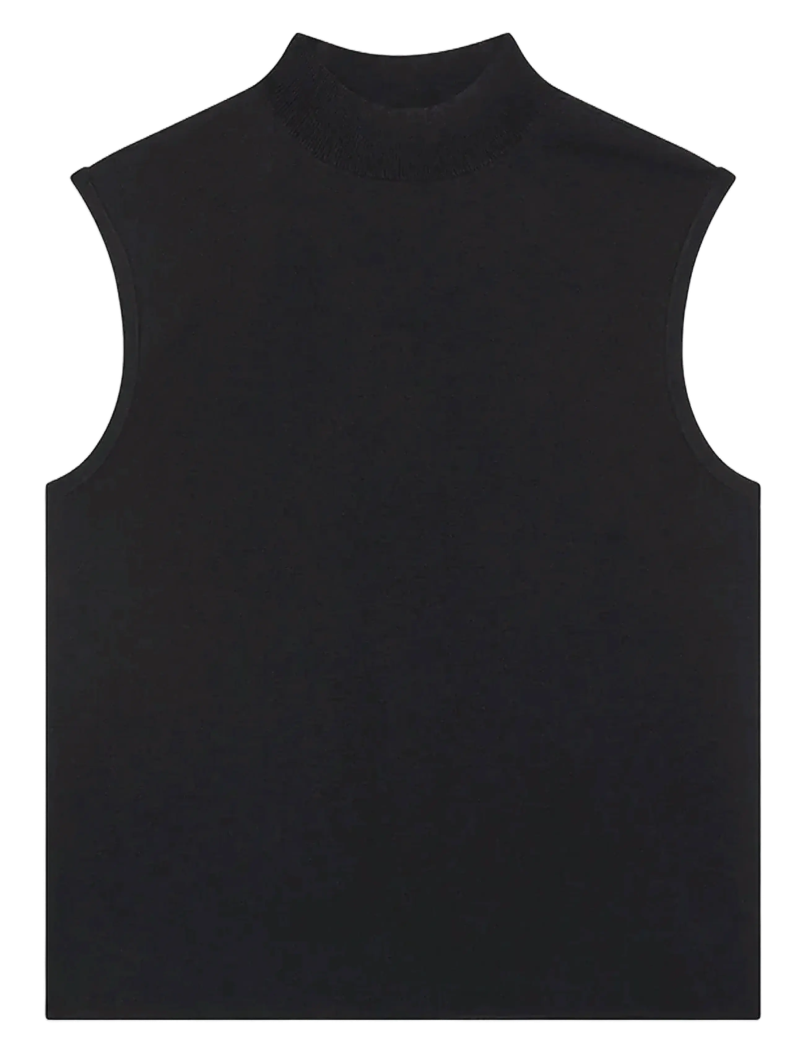 Calvin Klein Sleeveless Mockneck - Beliebte Marken - BLACK / black