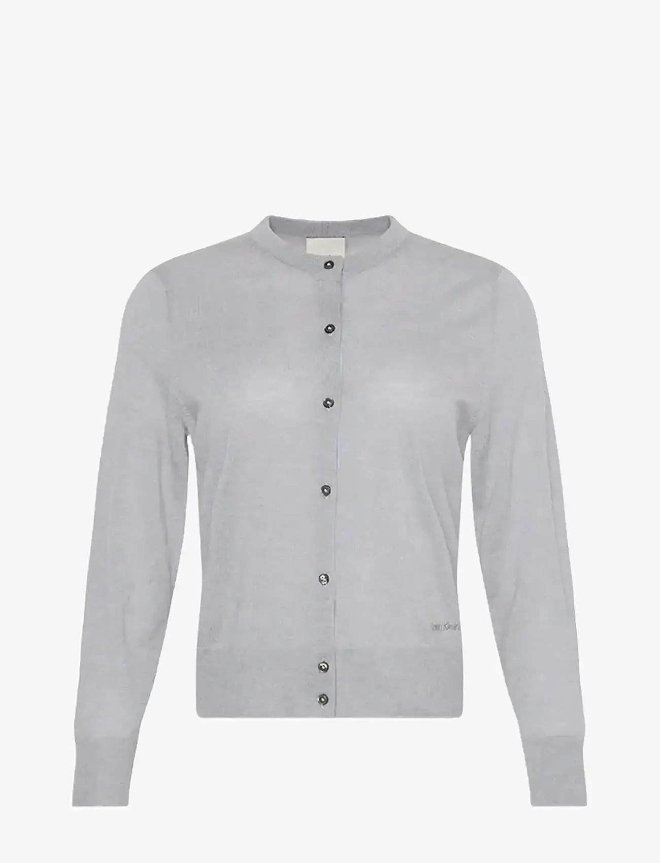 Calvin Klein - Merino Cardigan - cardigans - blue grey heather - 0