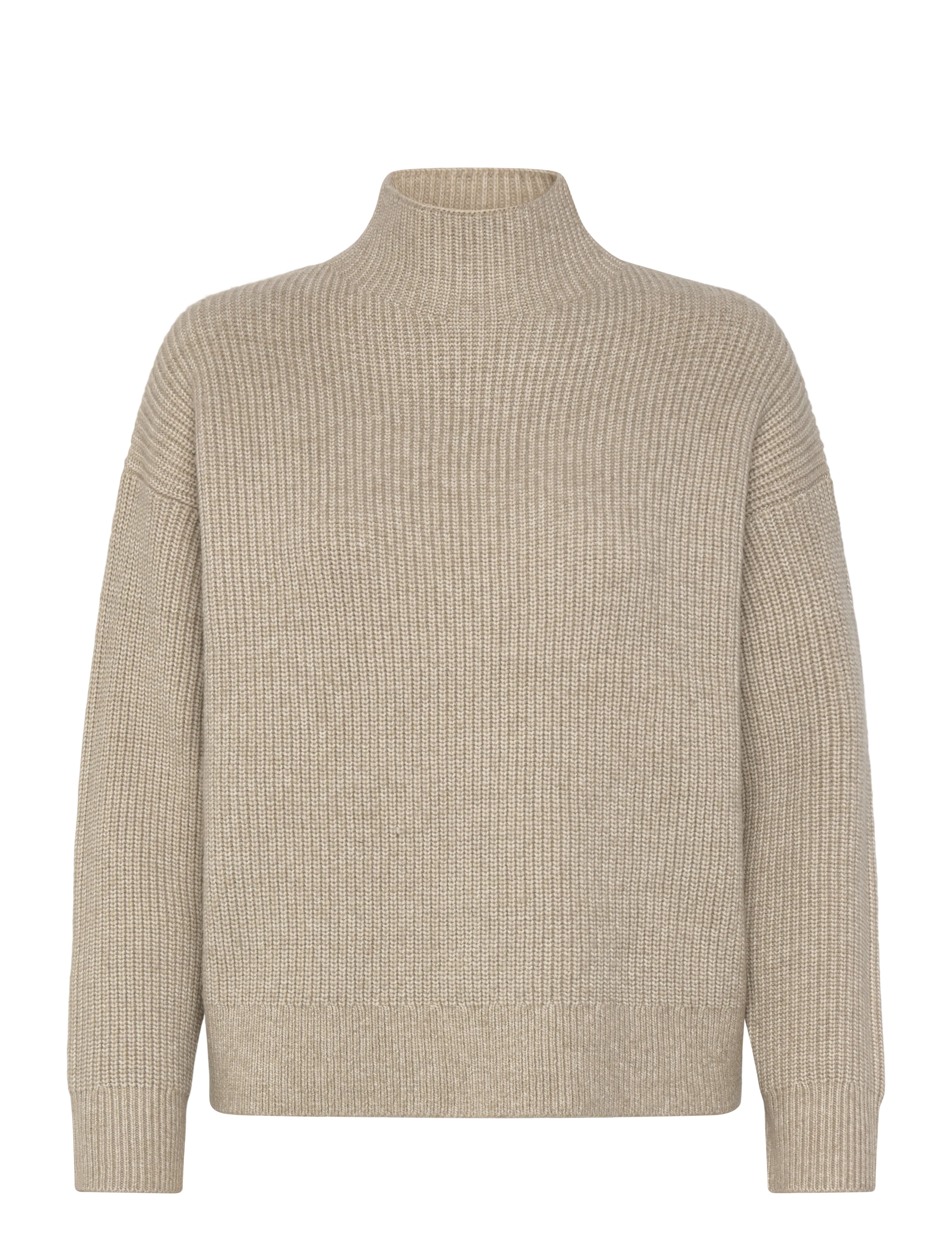 Calvin Klein - Woolen Stitch T-Neck - island fossil - 1
