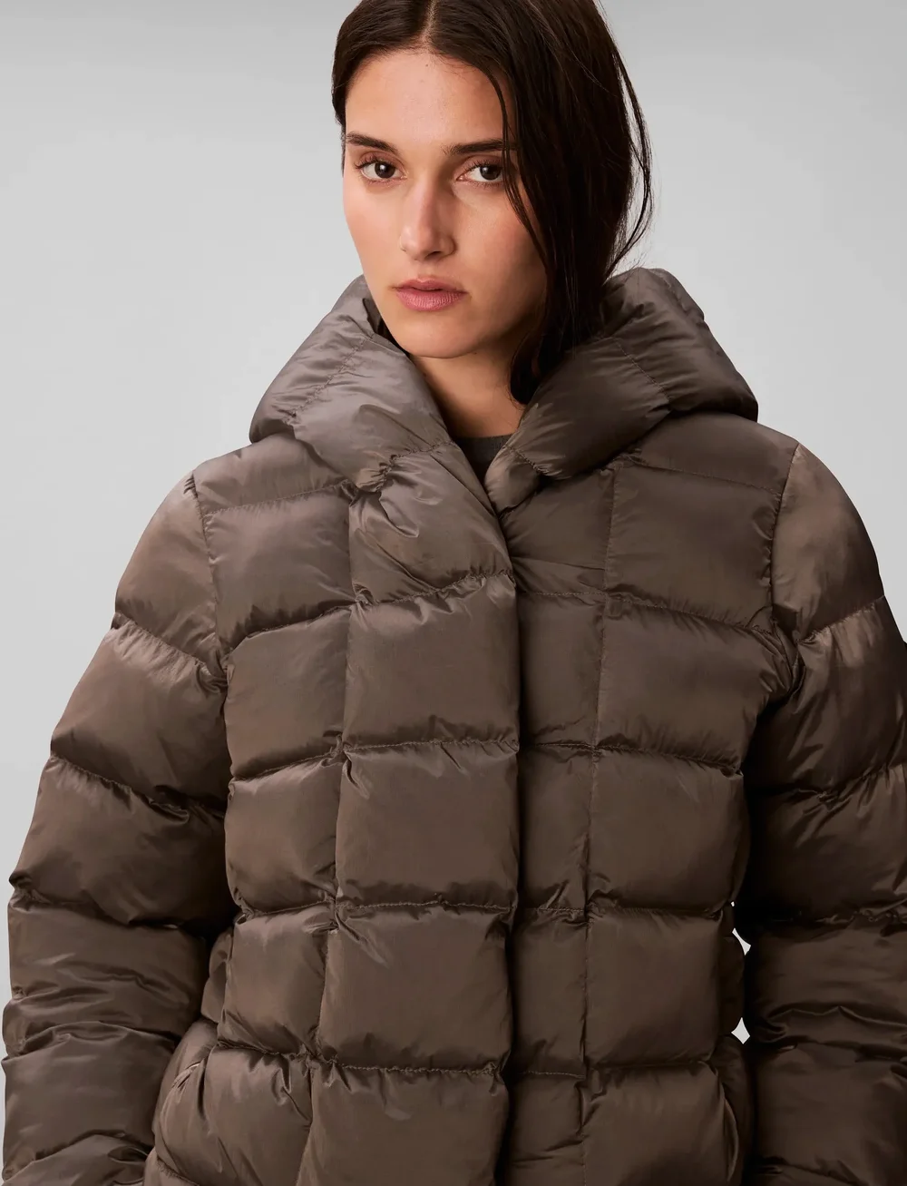 Calvin Klein - SHINE WRAP MID PUFFER - dunjakker - amphora - 3