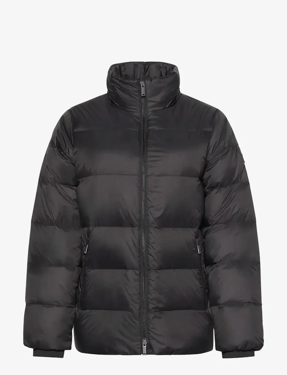 Calvin Klein - MID DOWN JACKET WITH FUR - dunjakker - black - 1
