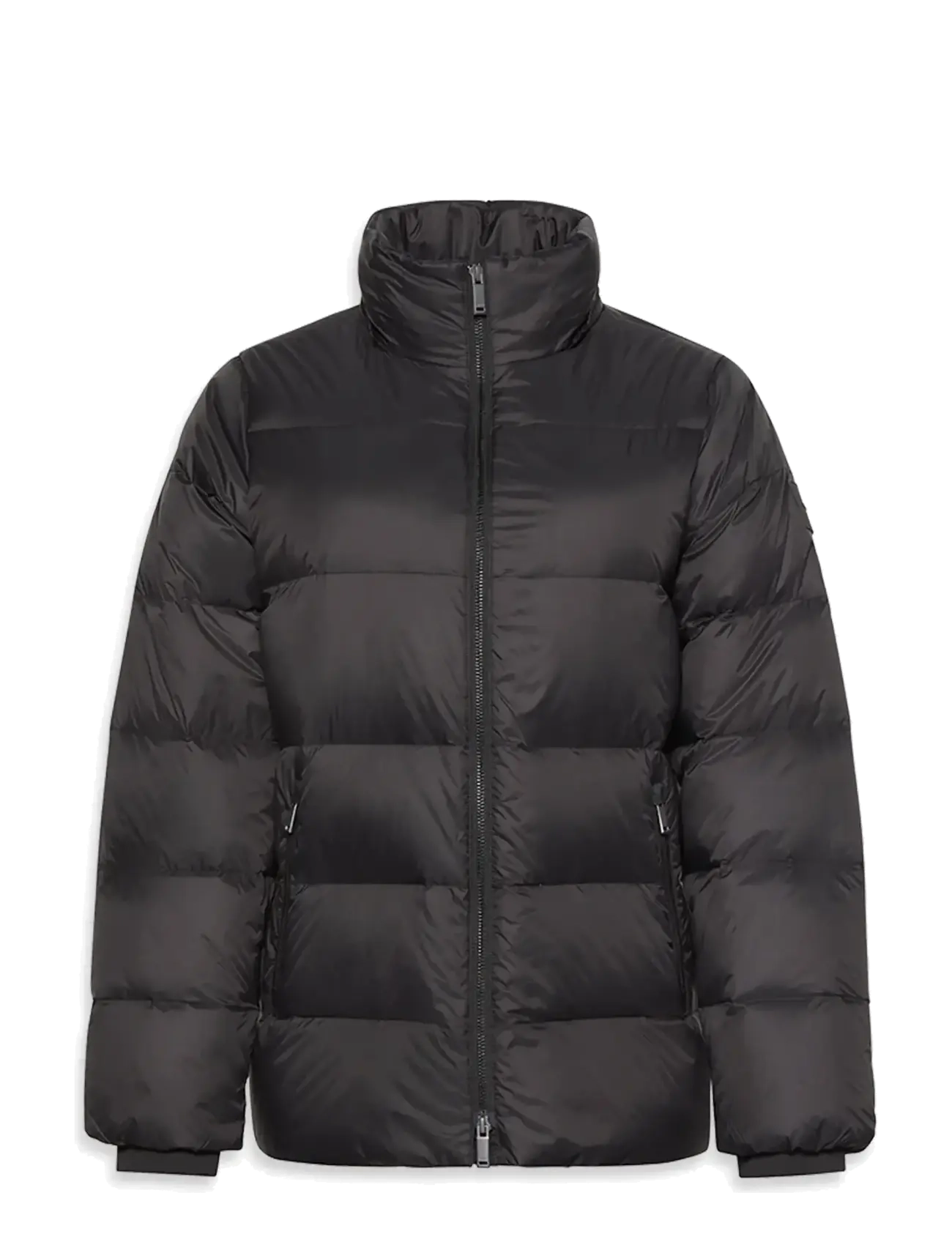 Calvin Klein - MID DOWN JACKET WITH FUR - winterjacken - black - 1