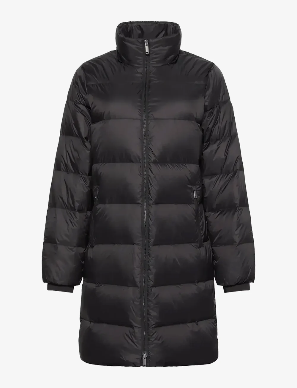 Calvin Klein - LONG DOWN JACKET WITH FUR - dunfrakker - black - 1