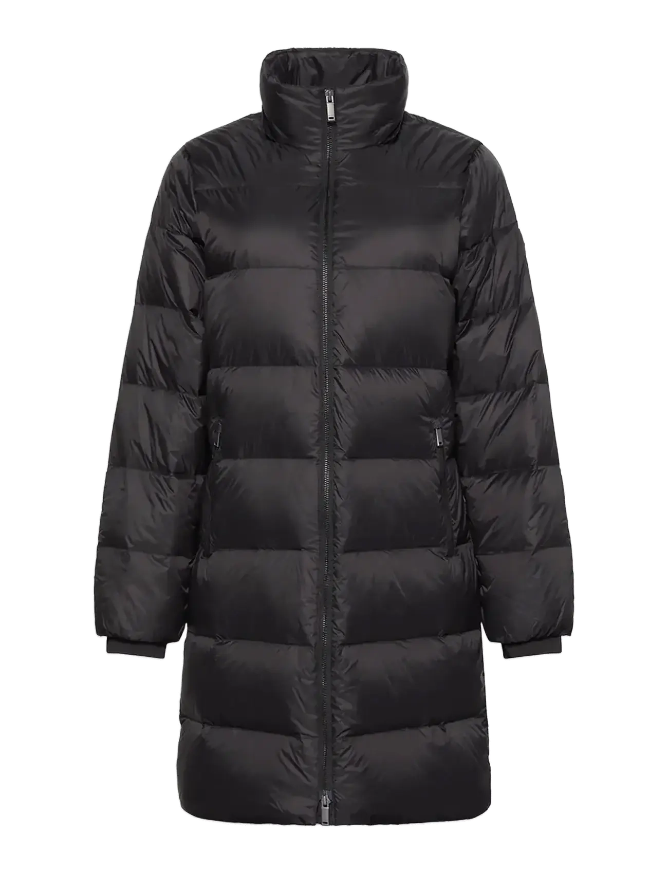 Calvin Klein - LONG DOWN JACKET WITH FUR - winterjacken - black - 1