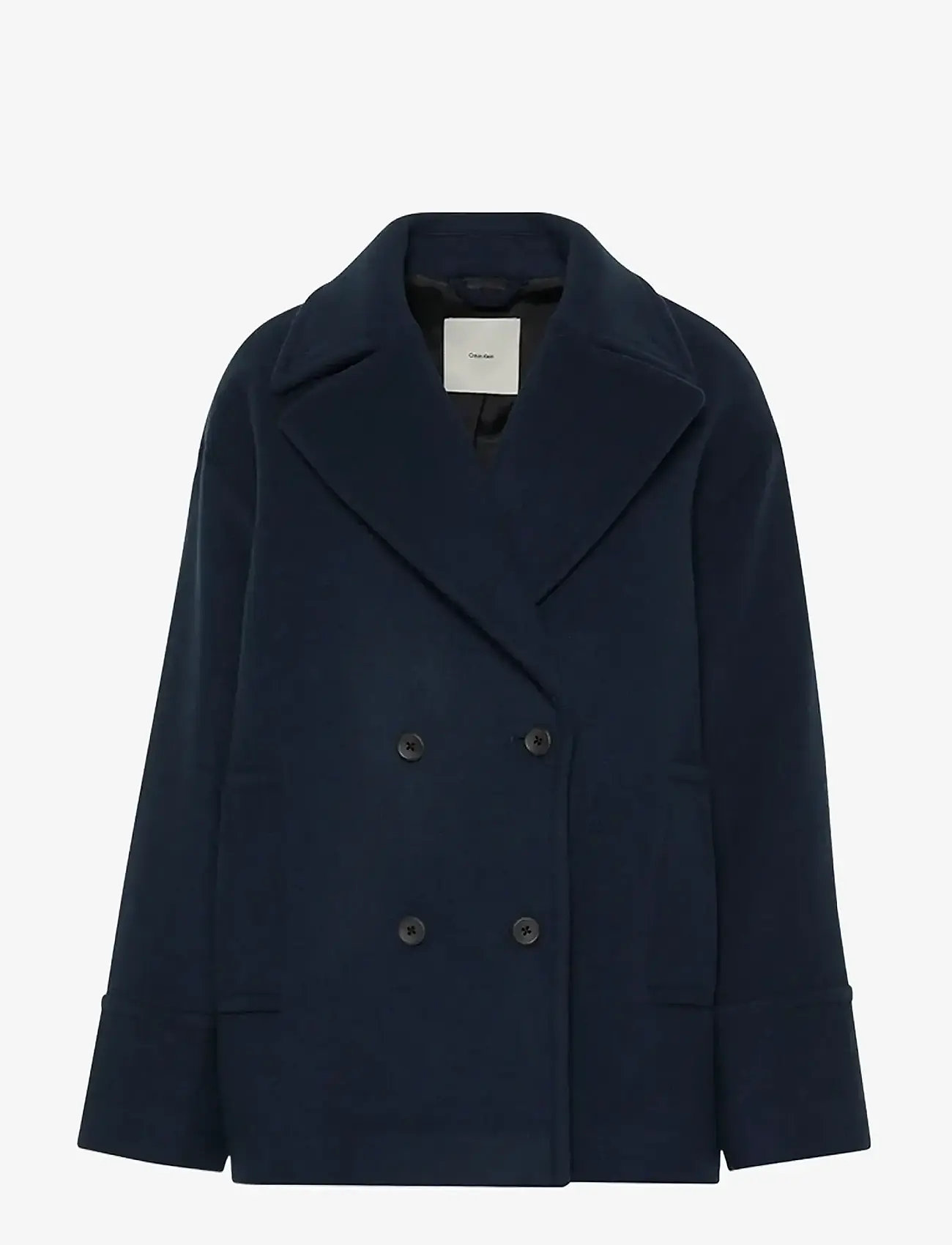 Calvin Klein - Pea Coat - Solid - wolljacken - dark sapphire - 1