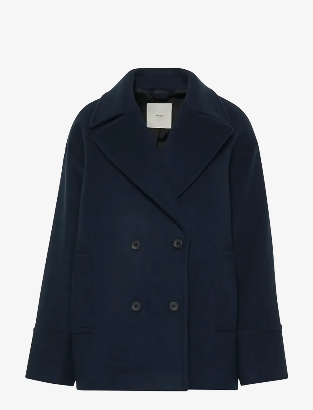 Calvin Klein - Pea Coat - Solid - wool jackets - dark sapphire - 1