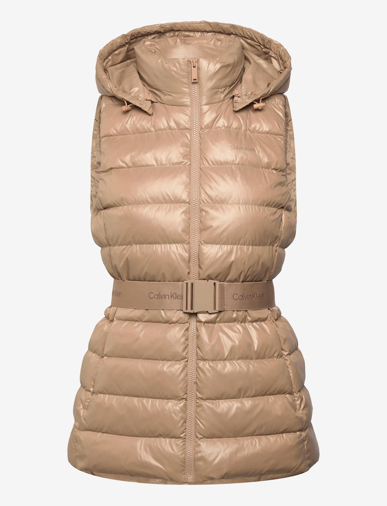 Calvin Klein - BELTED LIGHTWEIGHT PUFFER VEST - dunjakker - amphora - 1