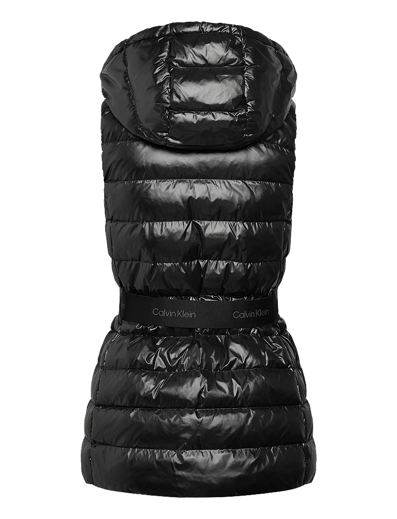 Calvin Klein - BELTED LIGHTWEIGHT PUFFER VEST - winterjacken - black - 2
