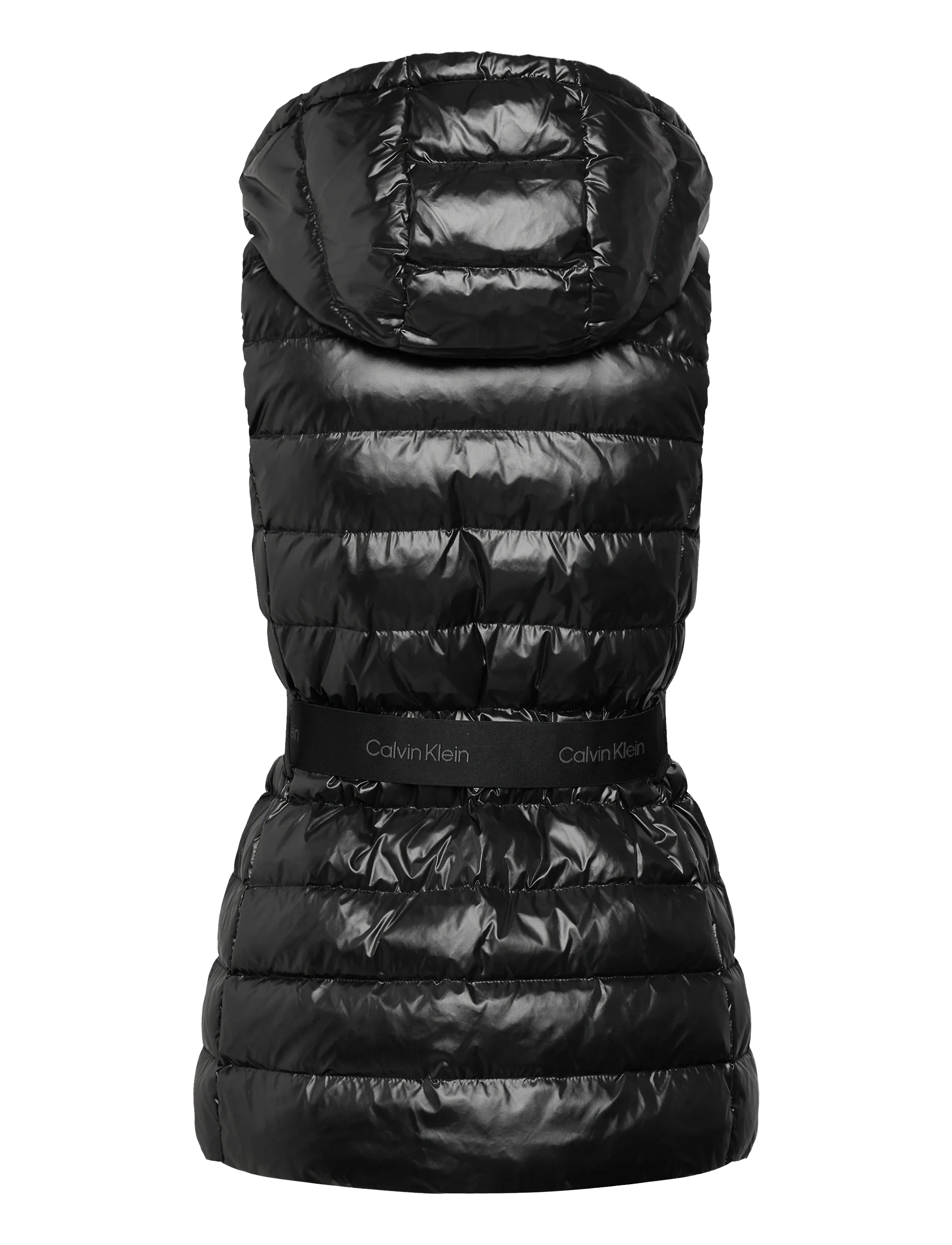 Calvin Klein - BELTED LIGHTWEIGHT PUFFER VEST - talvejoped - black - 2