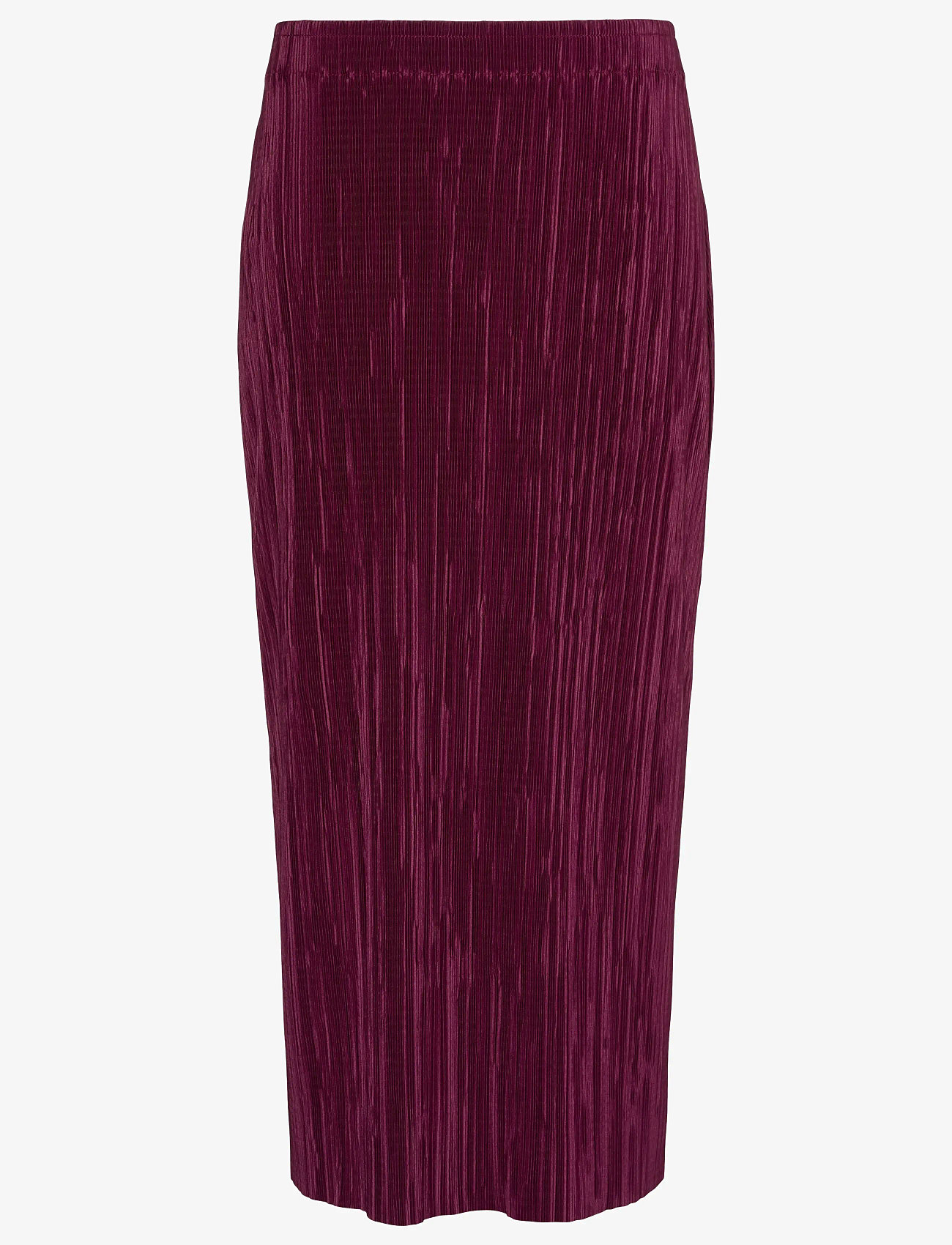 Calvin Klein - PLISSE MIDI SKIRT - midiseelikud - berry glaze - 1
