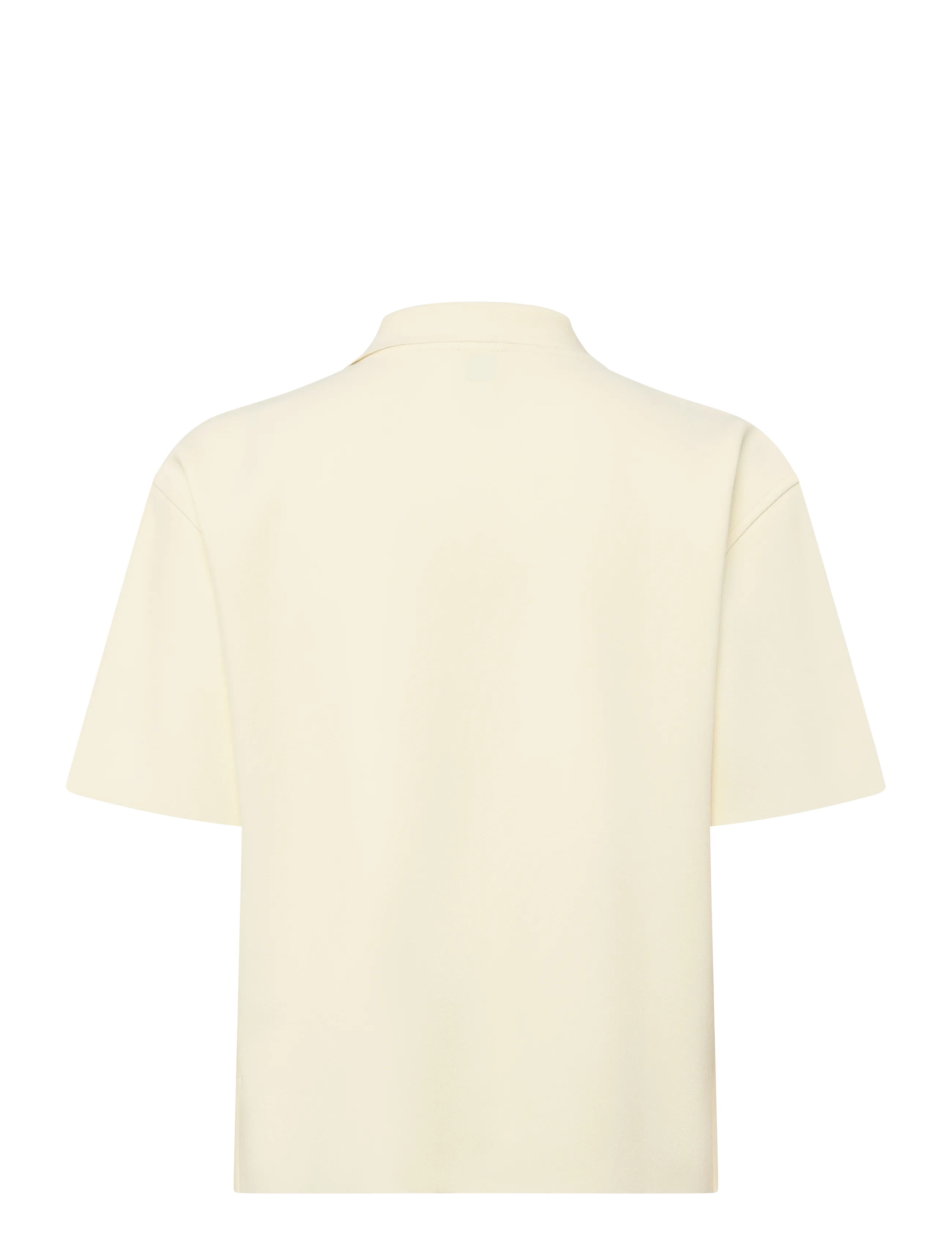 Calvin Klein - SS TAILORED KNIT COLLAR ZIP TOP - afterglow - 1