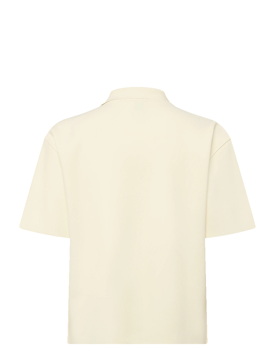 Calvin Klein - SS TAILORED KNIT COLLAR ZIP TOP - polosärgid - afterglow - 1